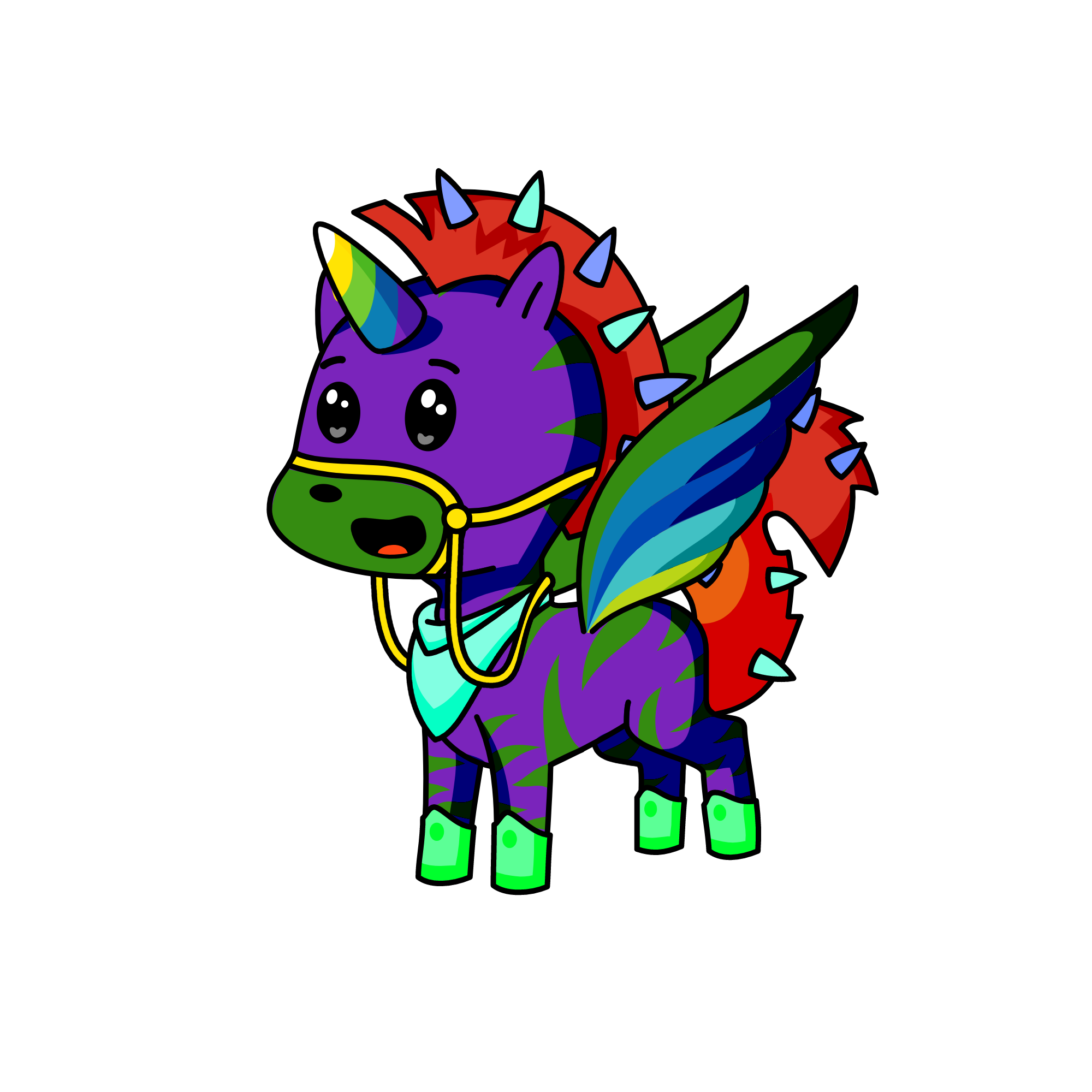 priky, the unicorn