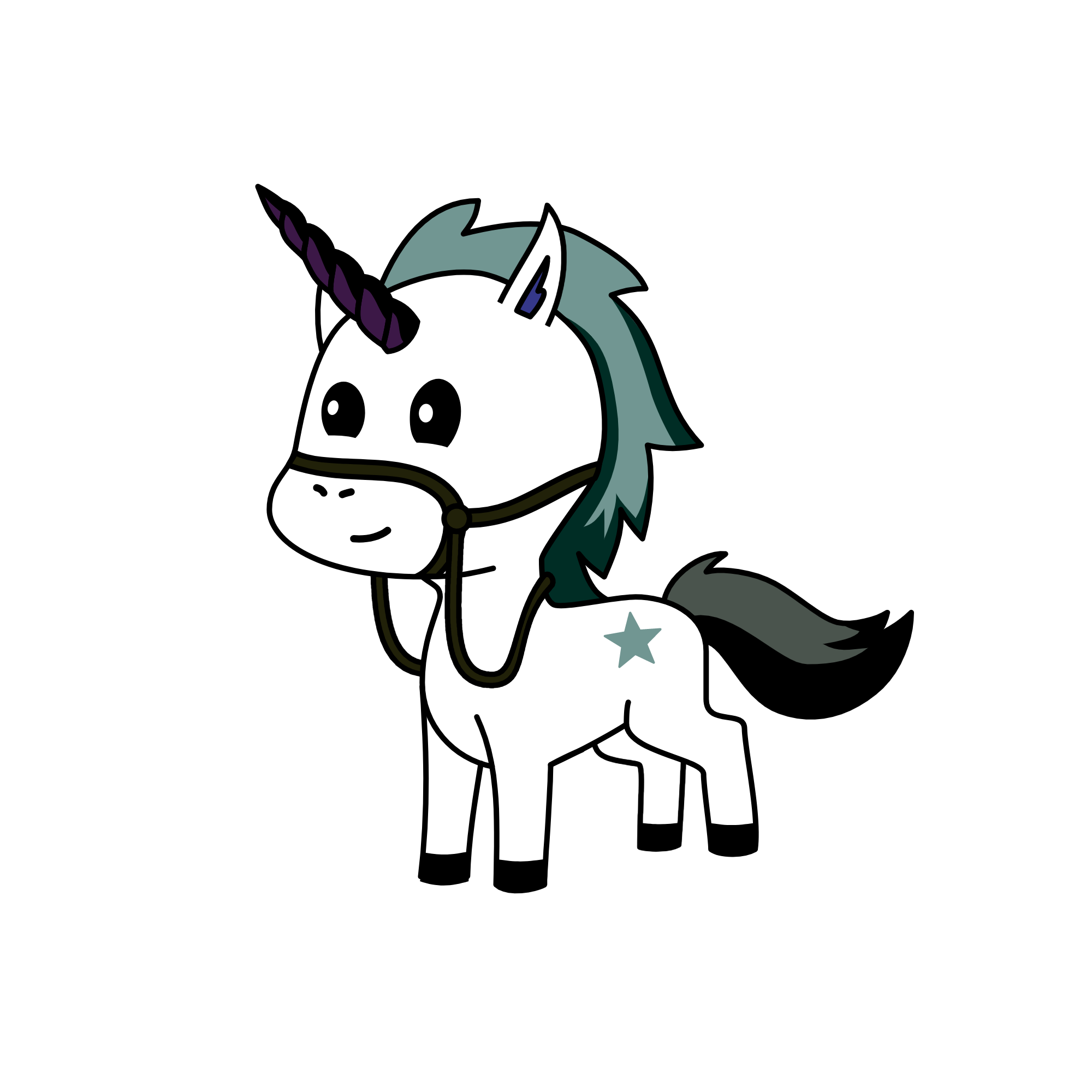 crater moon, the unicorn