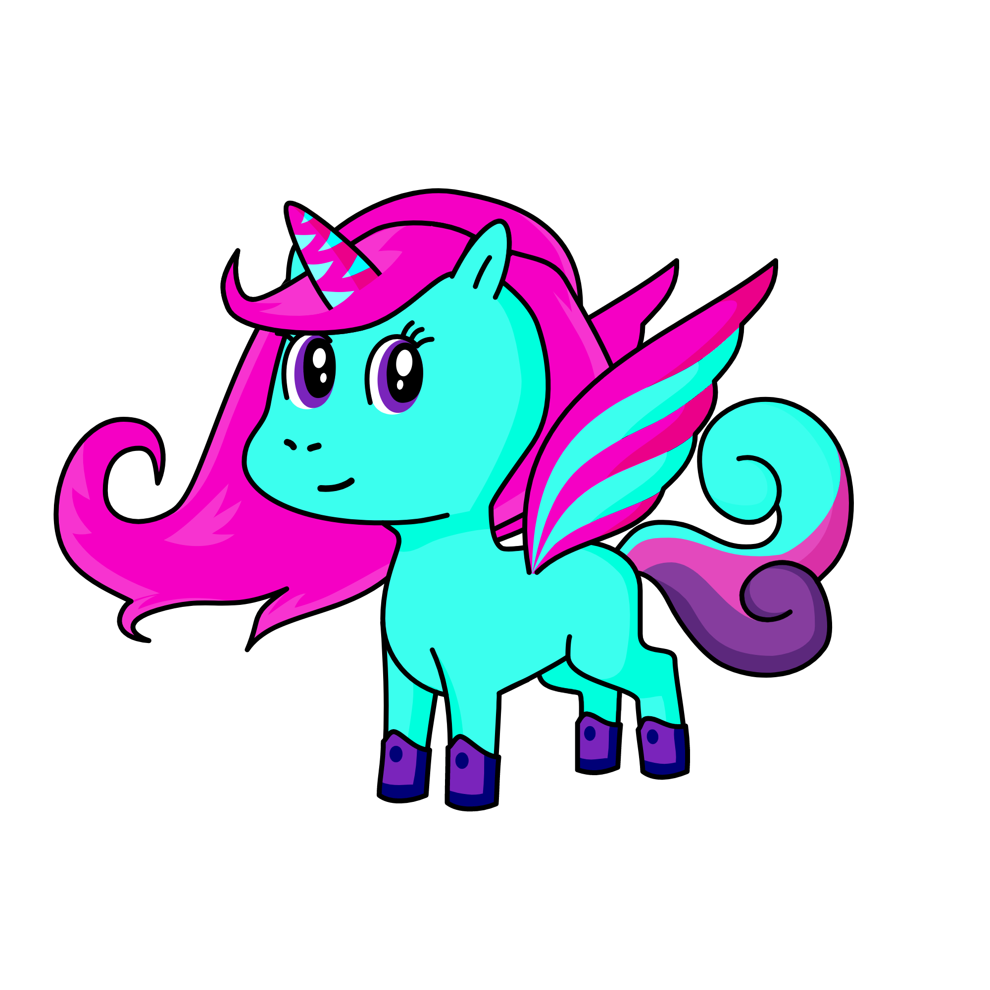 Kiss, the unicorn