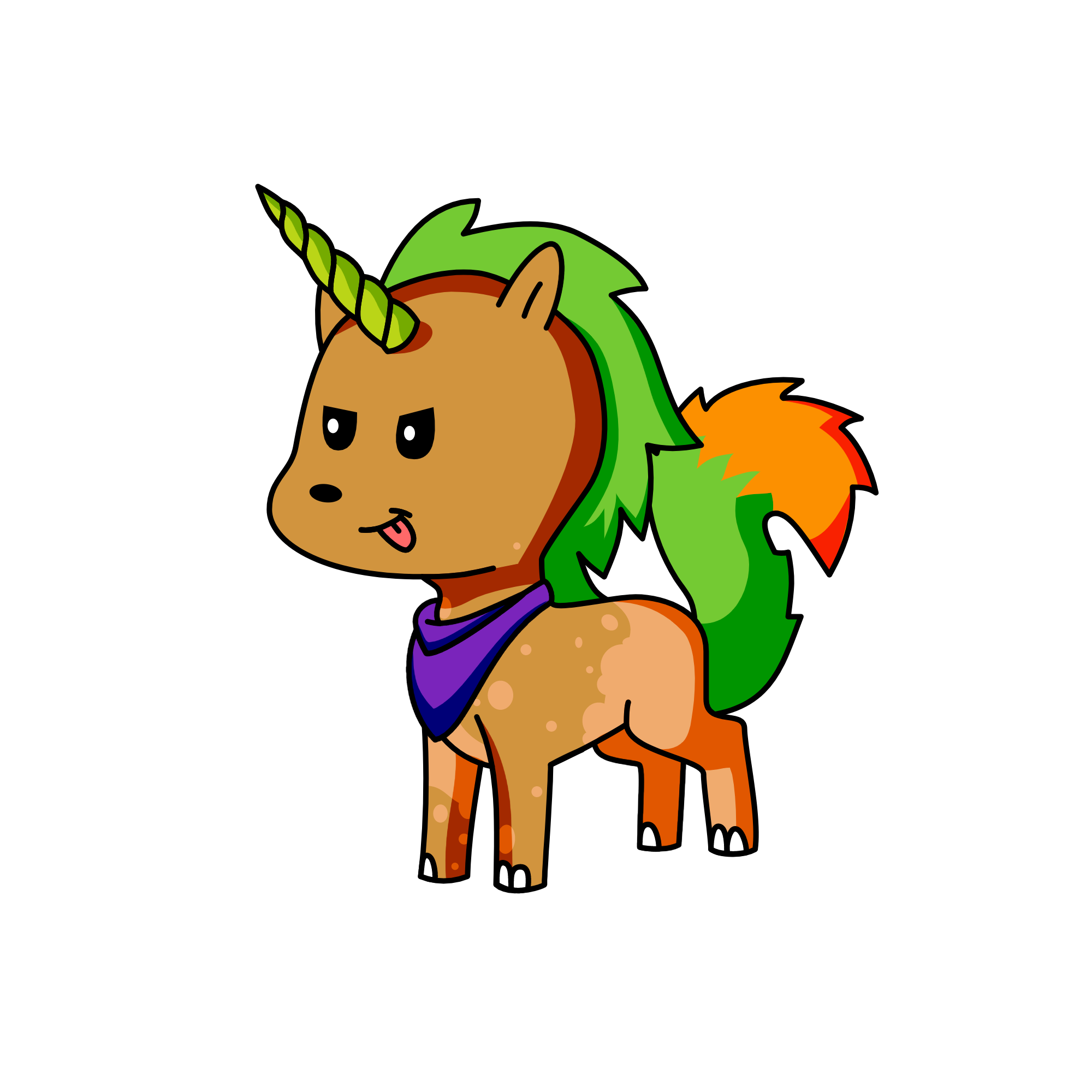 Chespin, the unicorn