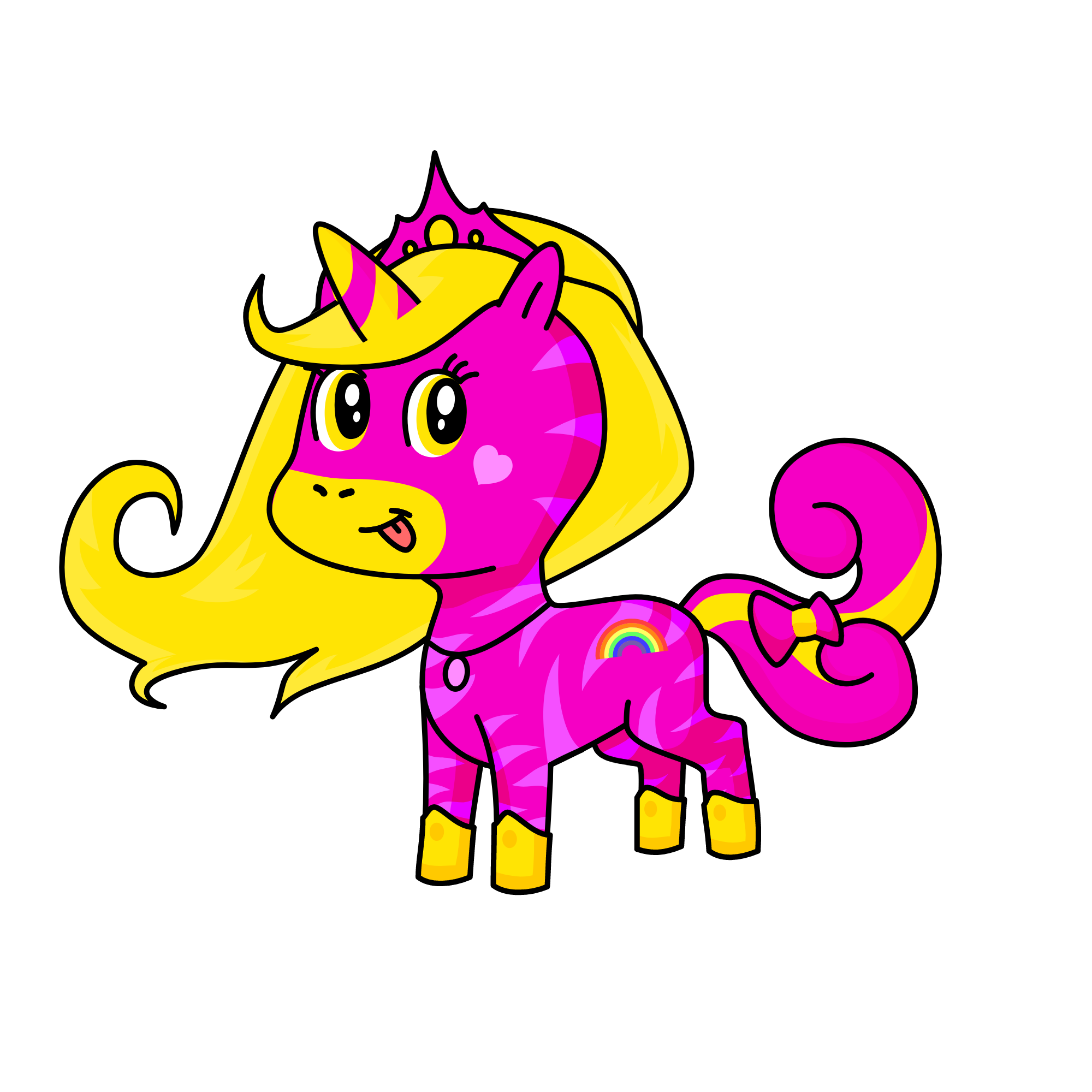 mina, the unicorn
