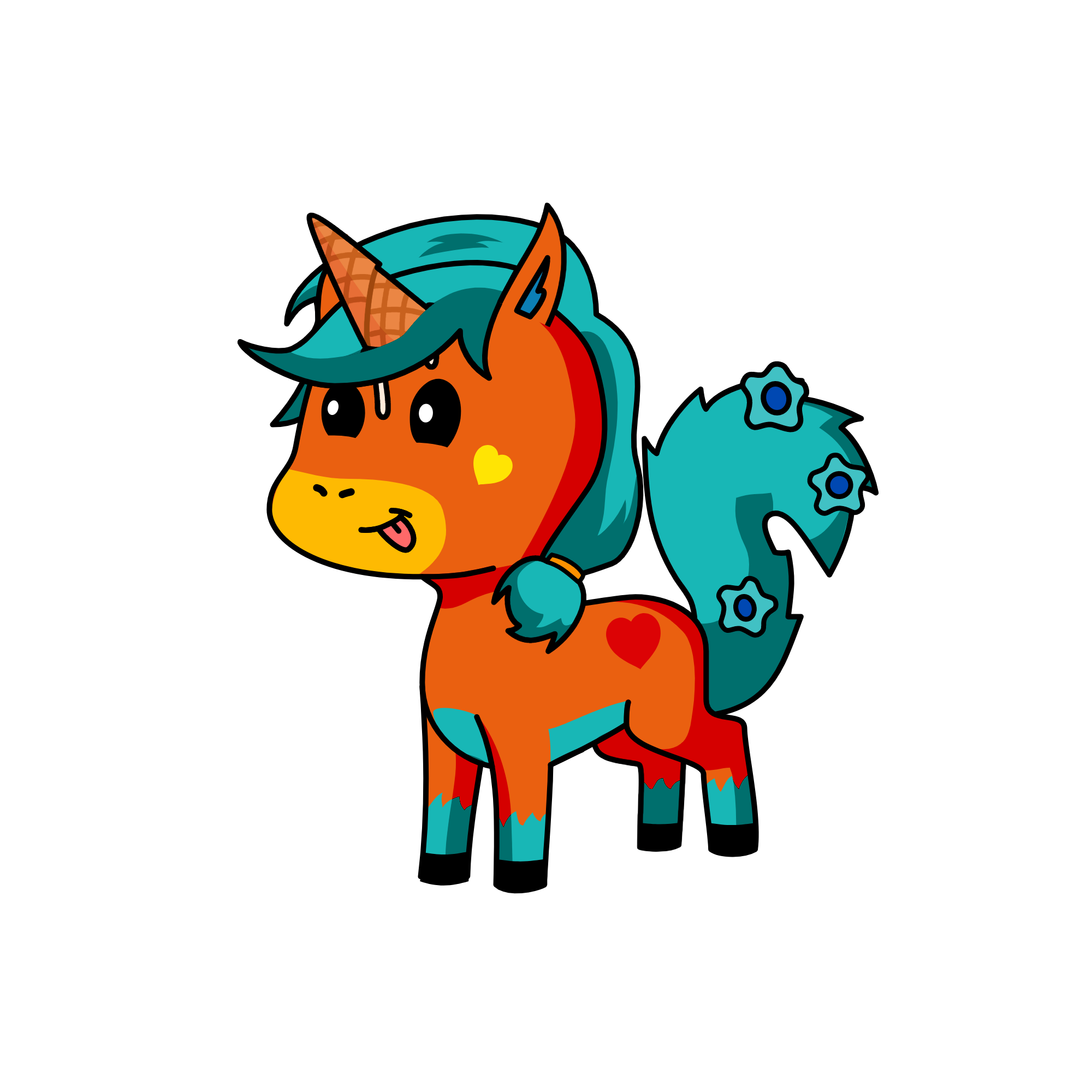nooooooooooooooooooo i hate this look, the unicorn