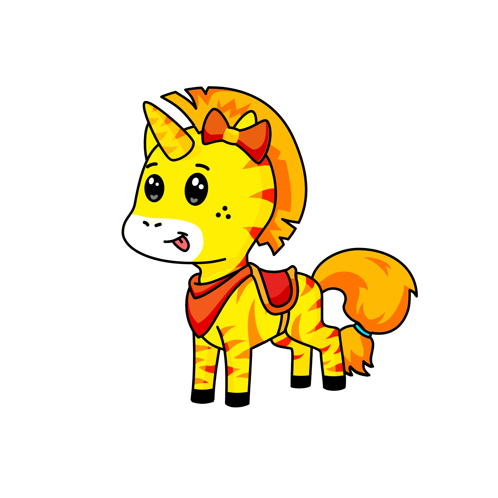 Tiger, the unicorn