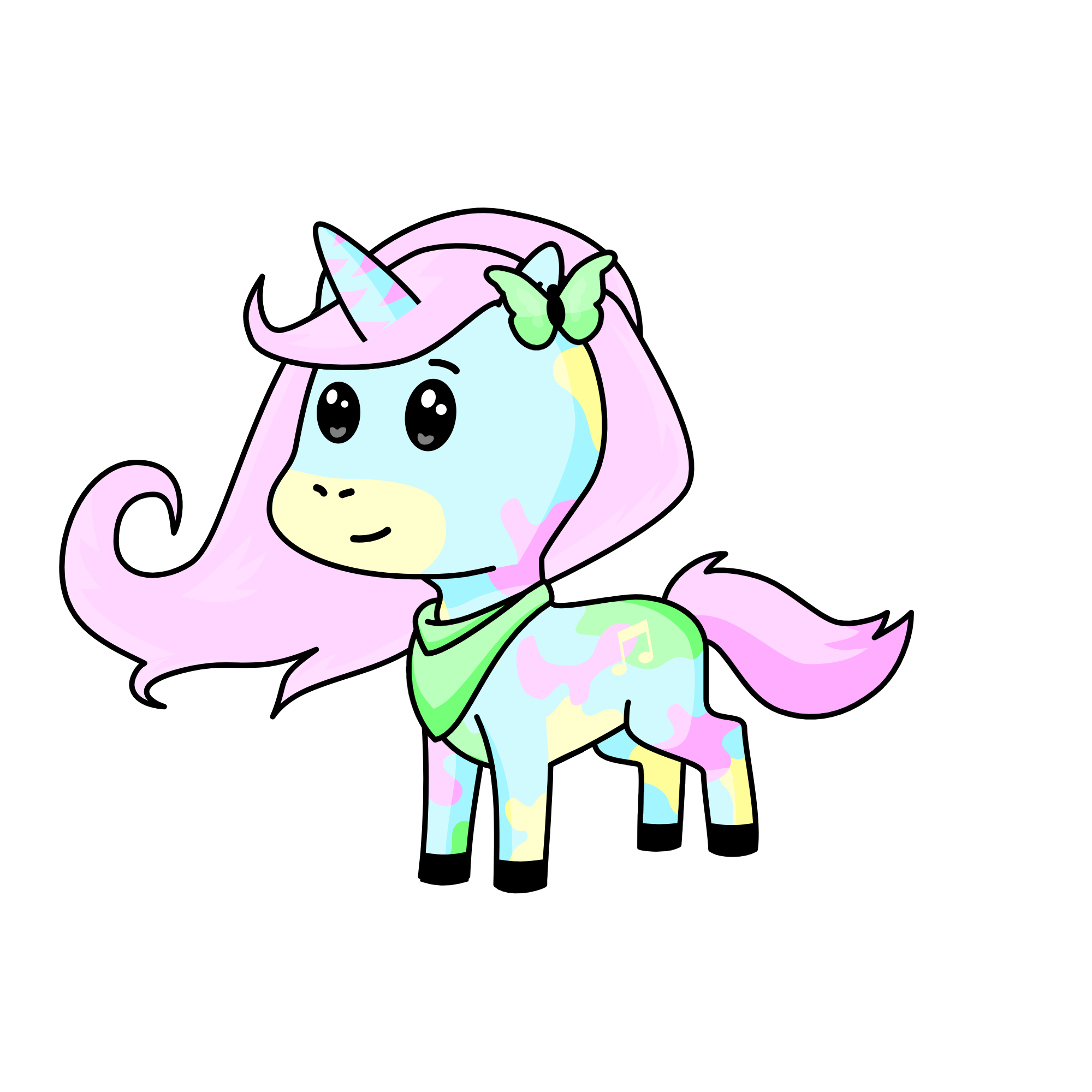 Cottoncorn, the unicorn