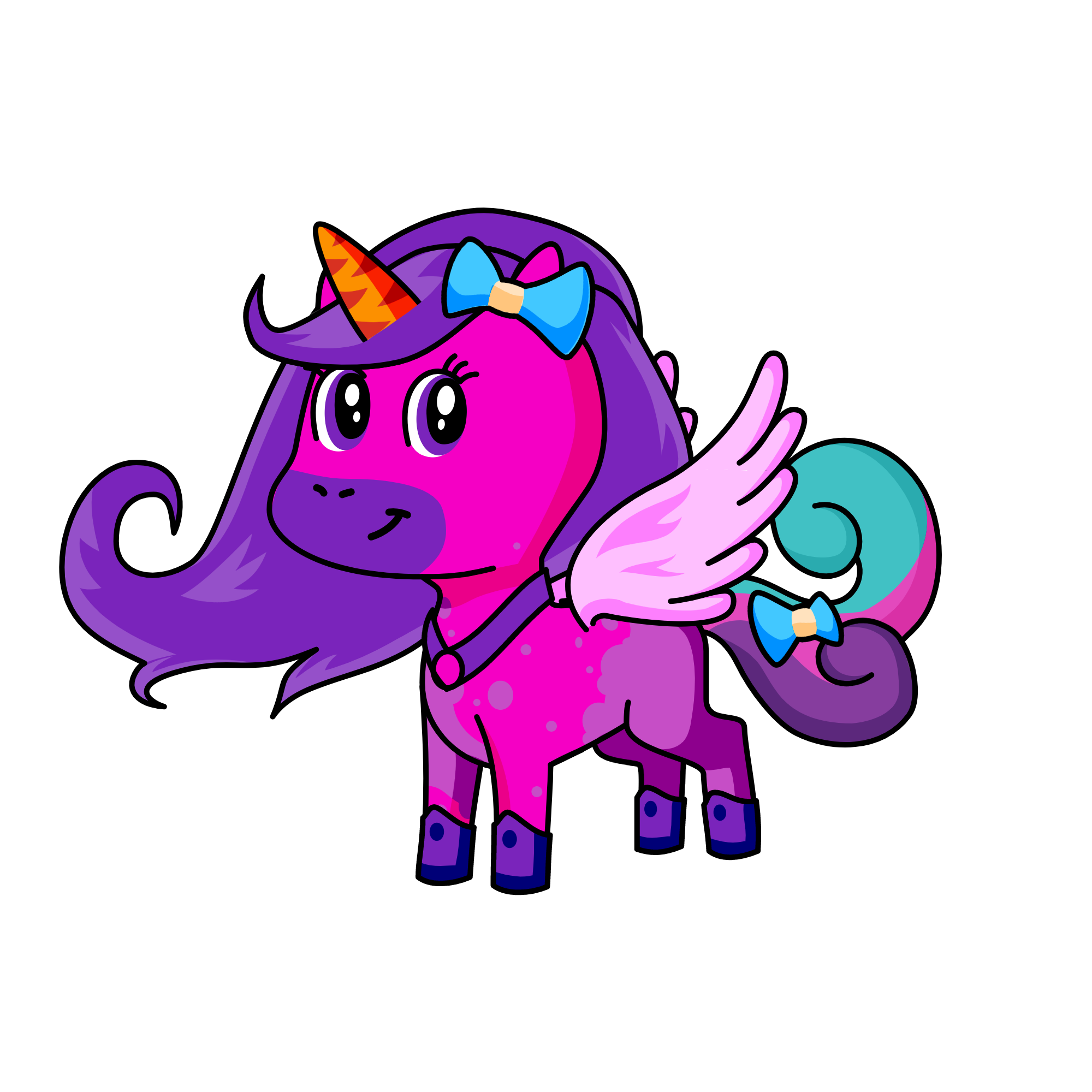 sparkles, the unicorn
