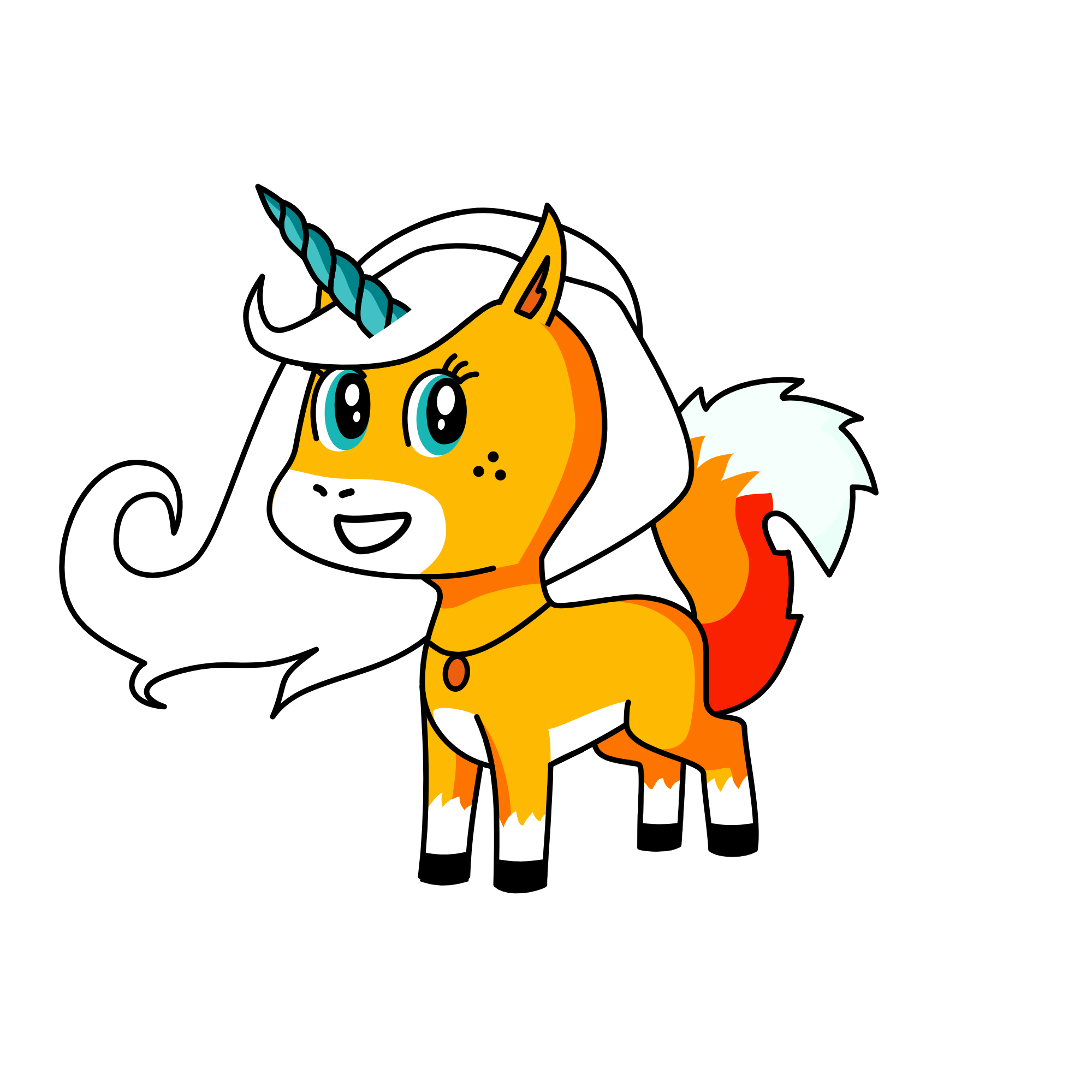 foxy, the unicorn