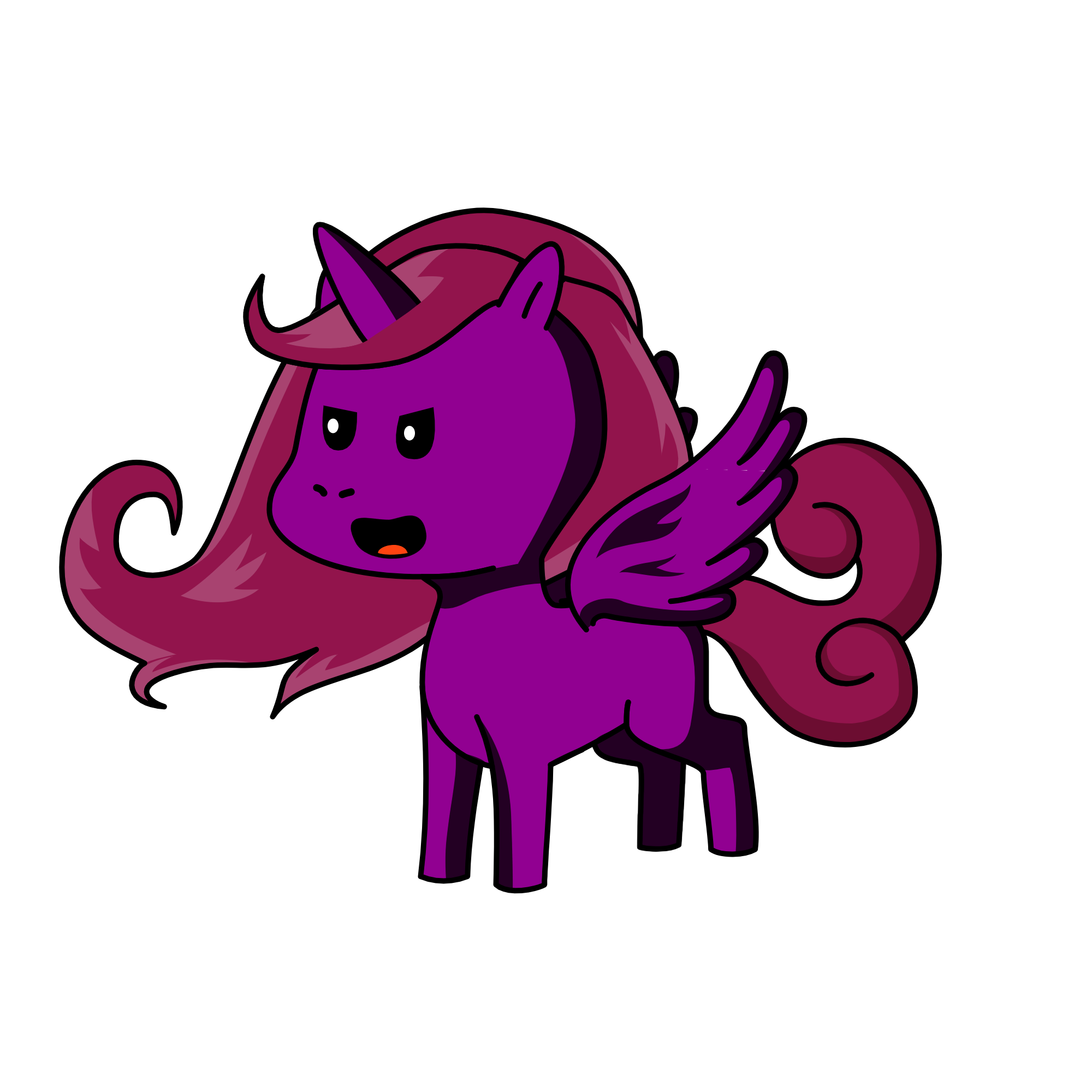 Prexina, the unicorn