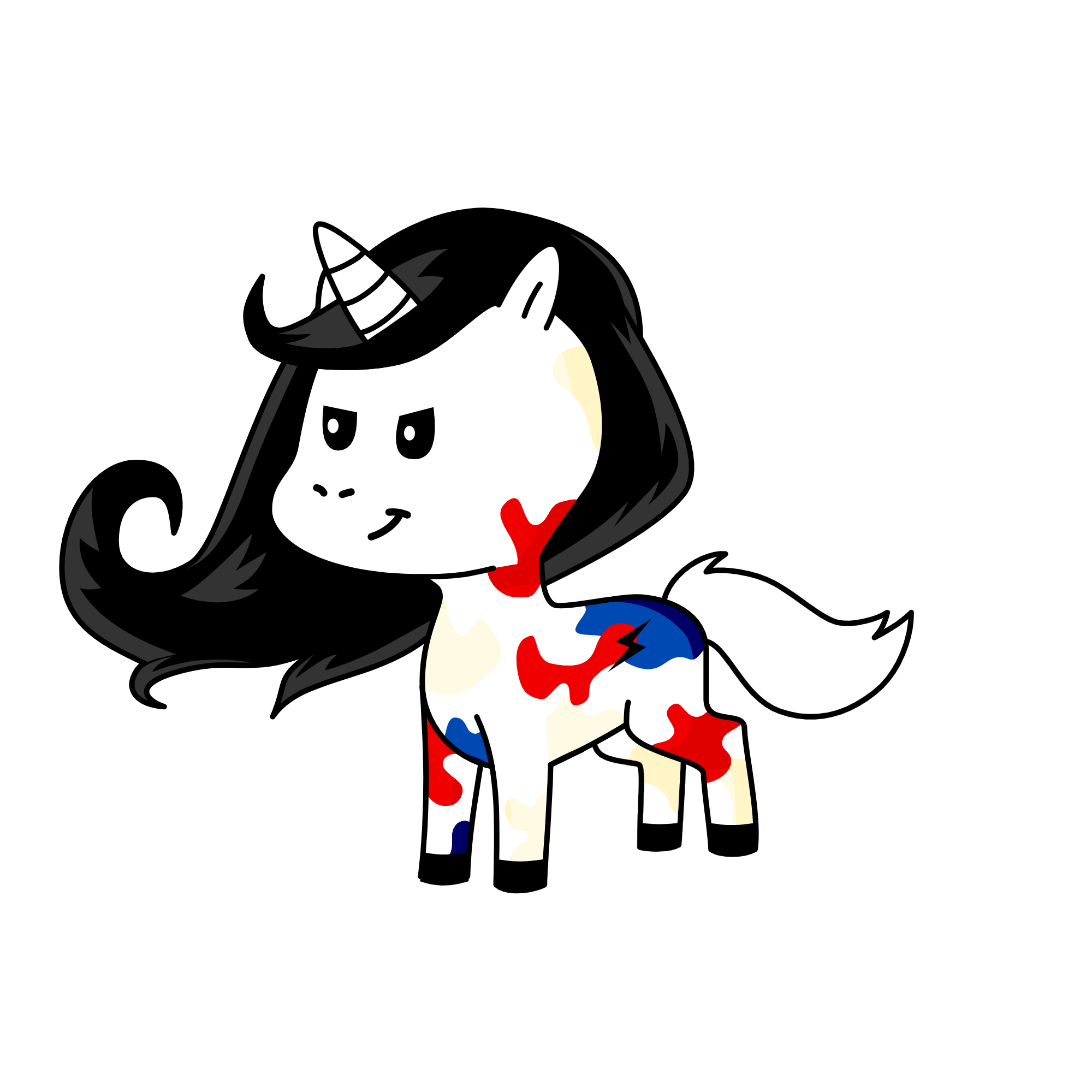 ayano aishi, the unicorn
