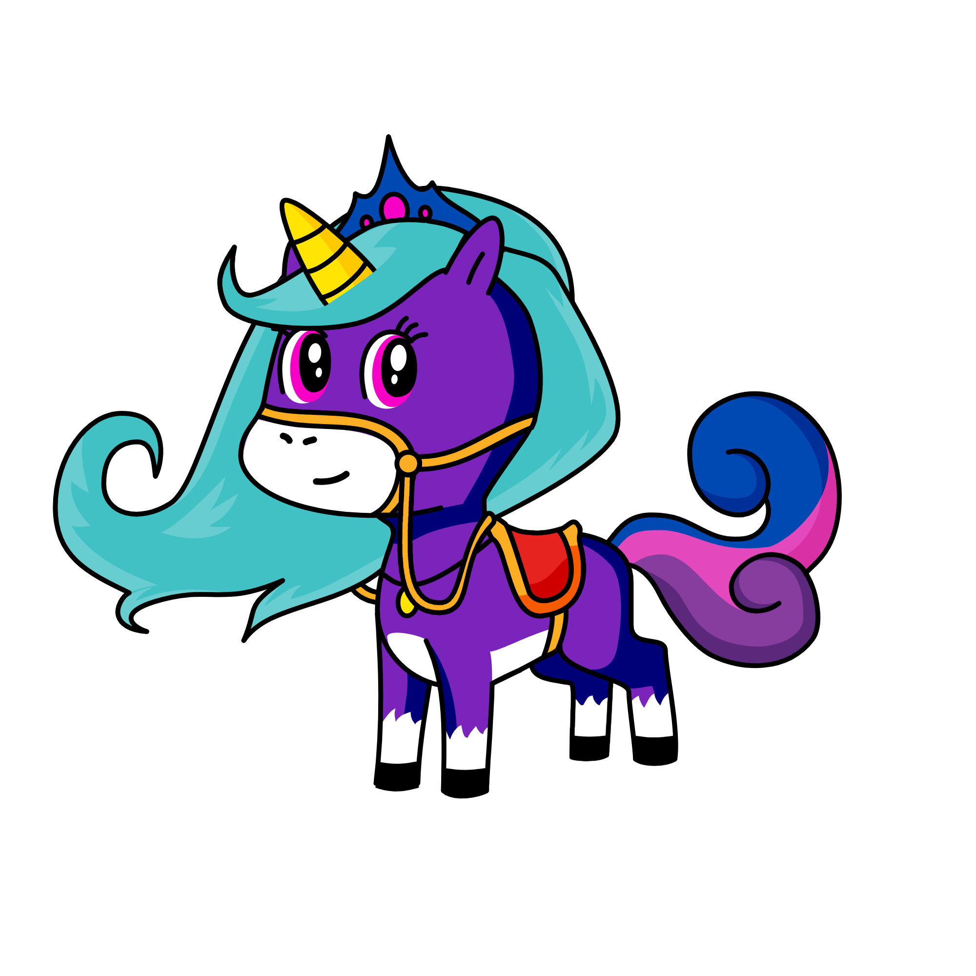 Twilight Sparkle, the unicorn