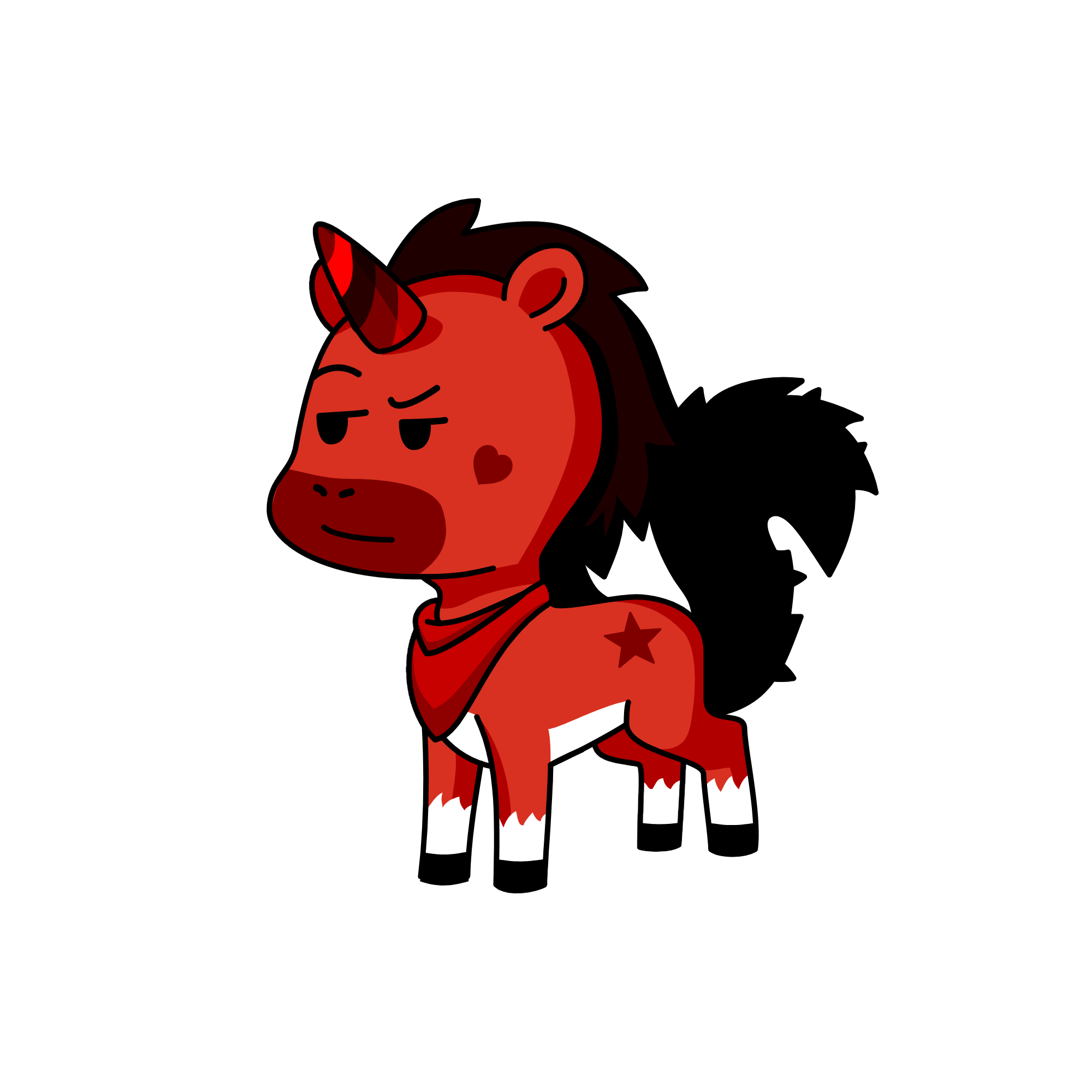 devil, the unicorn