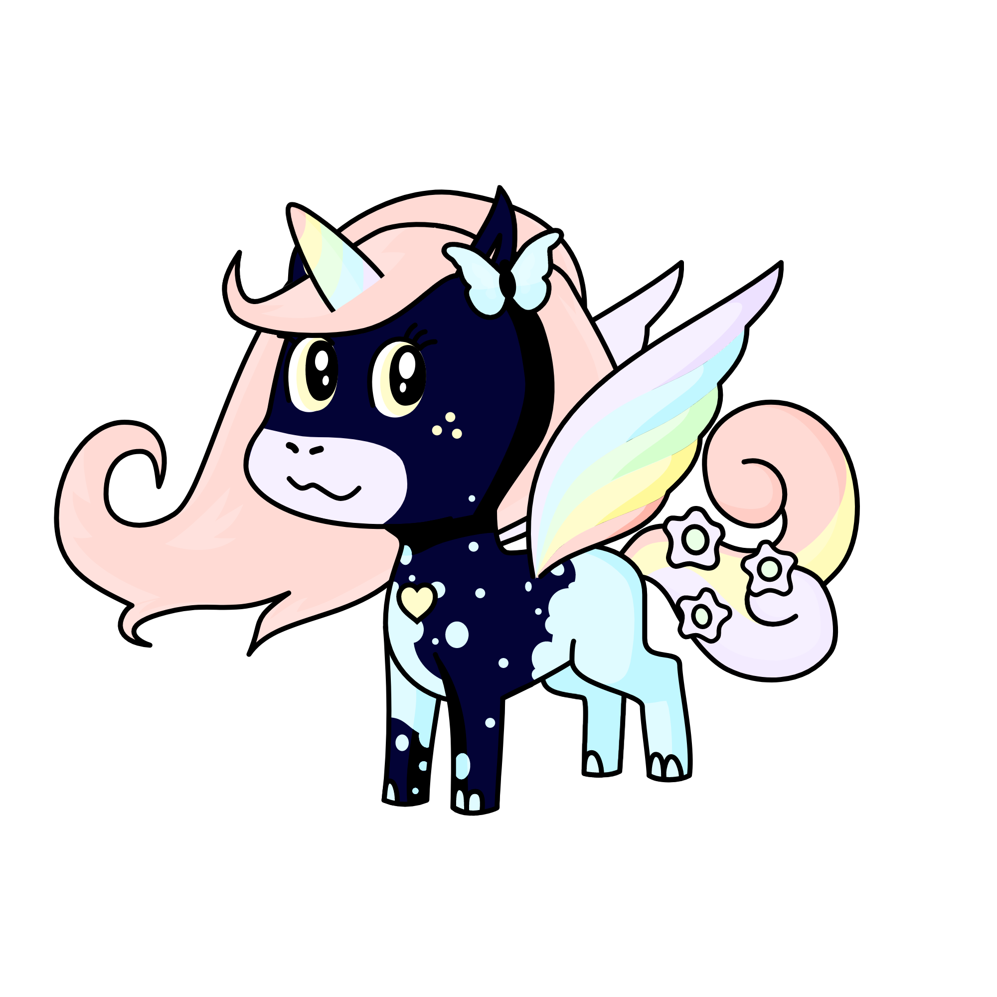 FLOWER, the unicorn