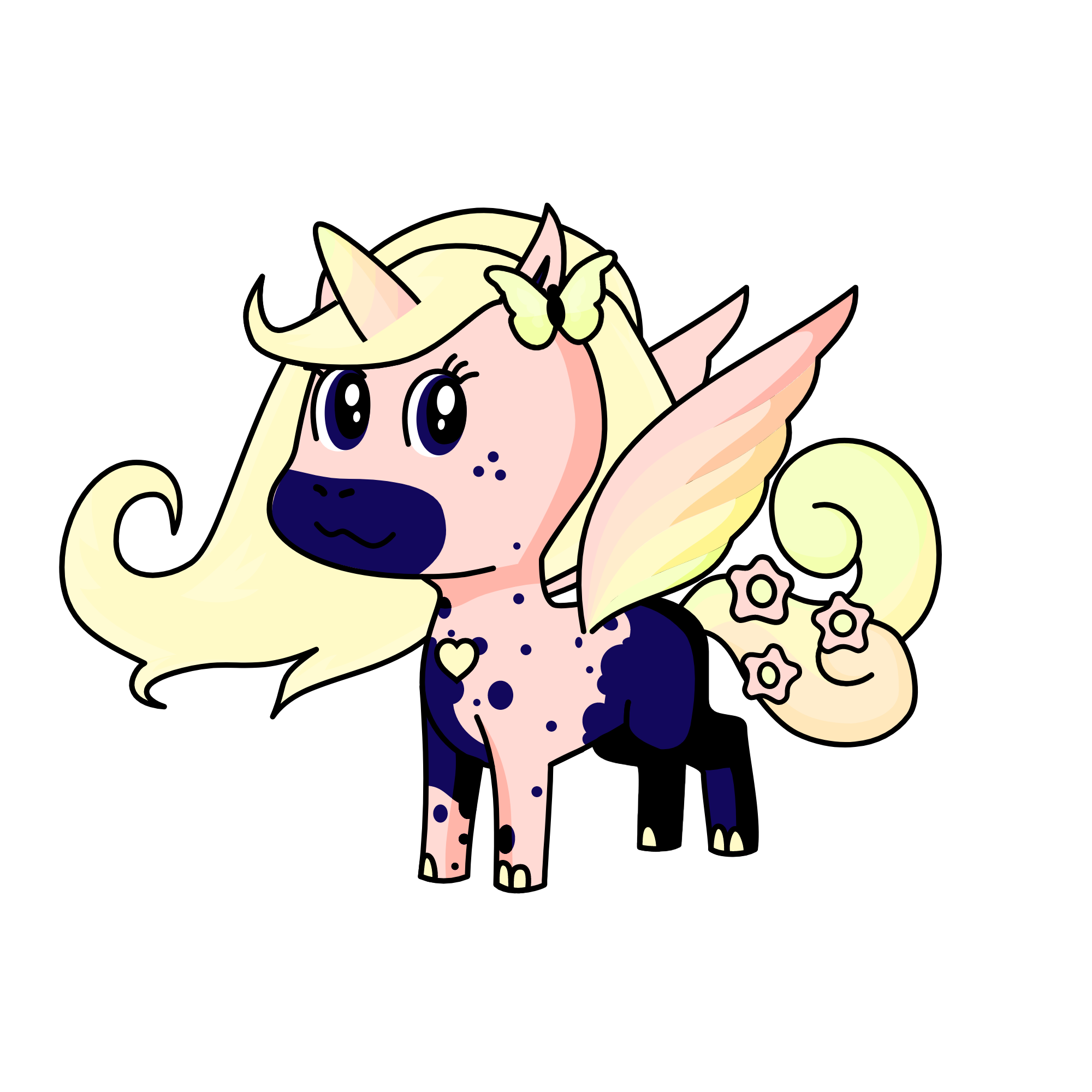 Moon, the unicorn
