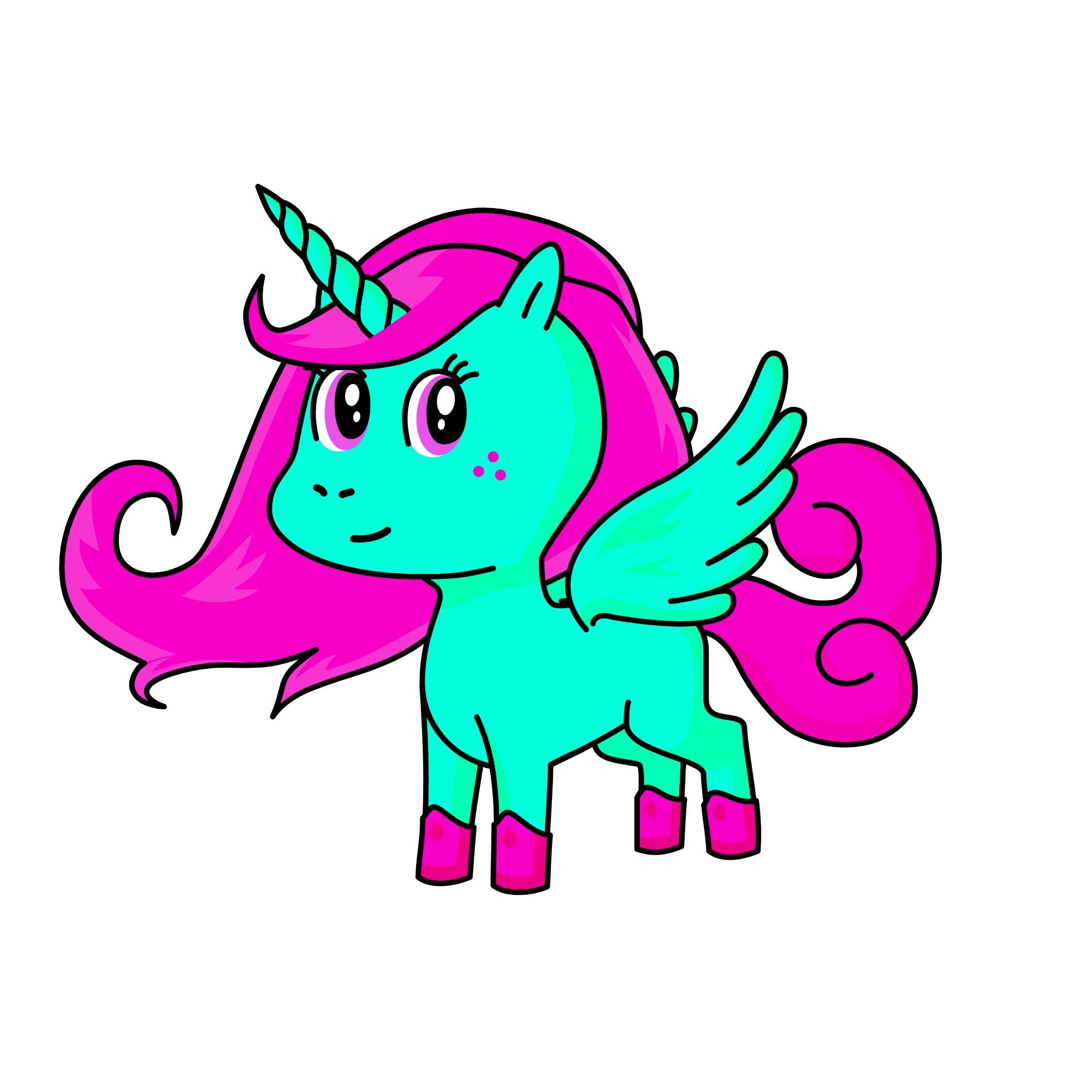 Ema, the unicorn