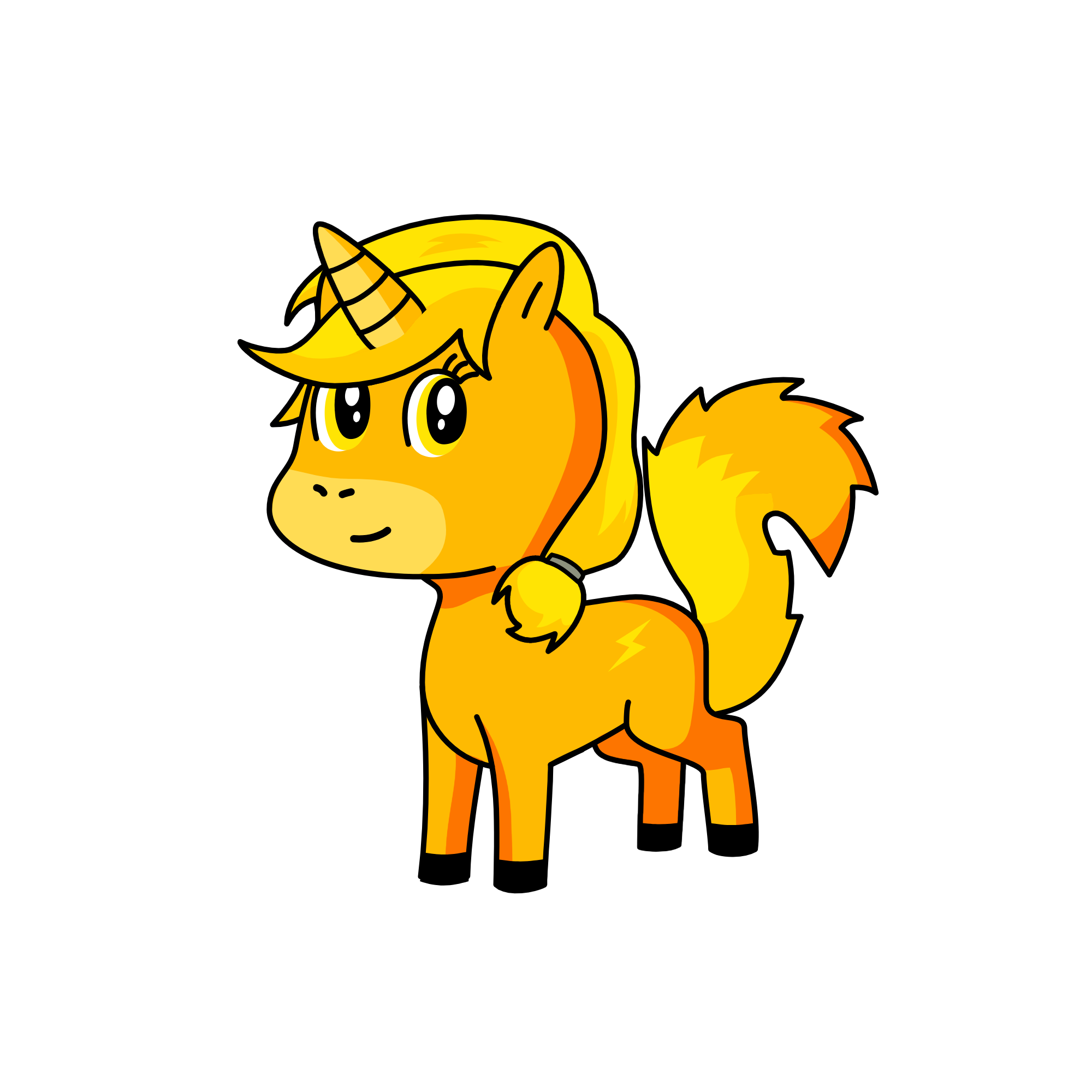 Lightning Dash, the unicorn