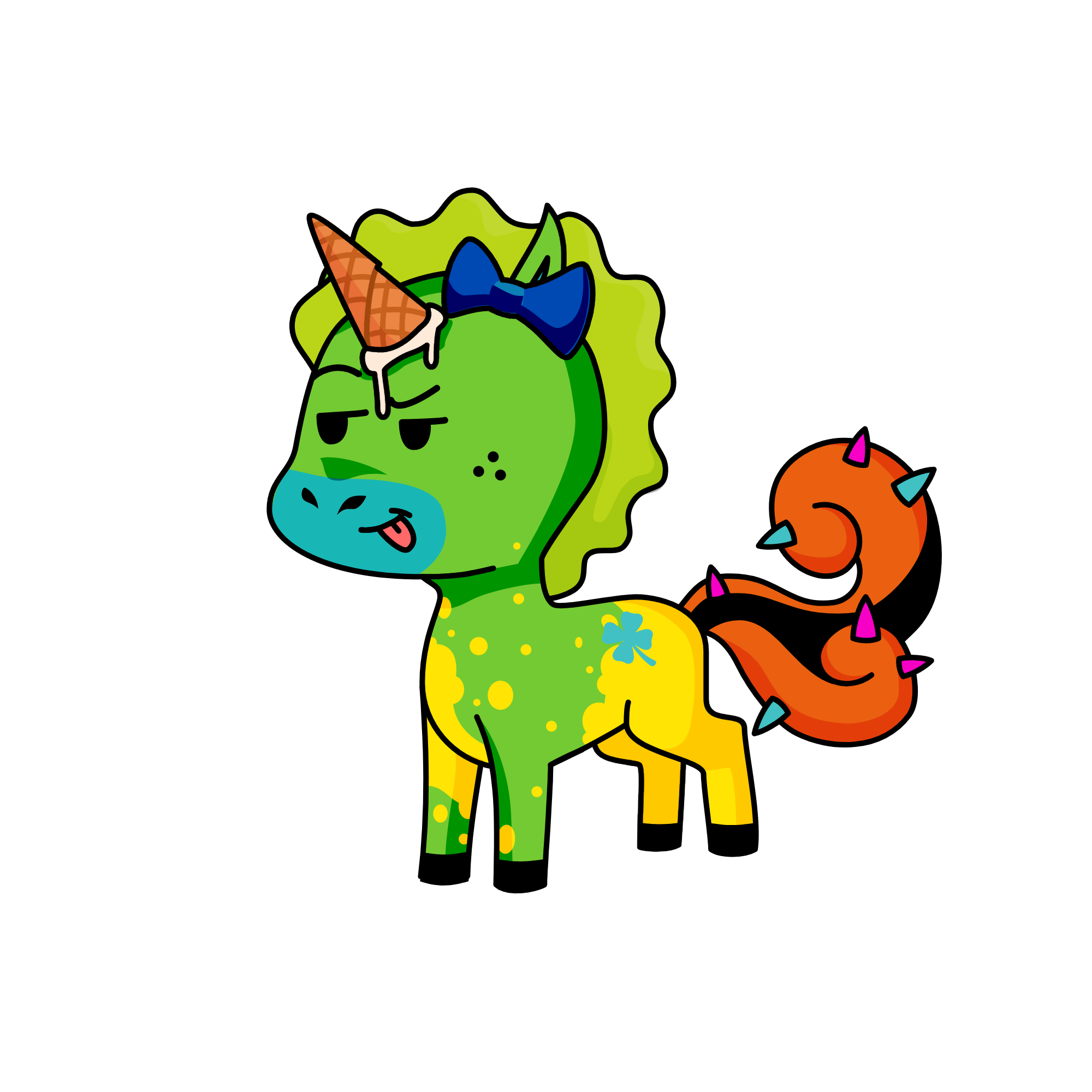                                                                       , the unicorn
