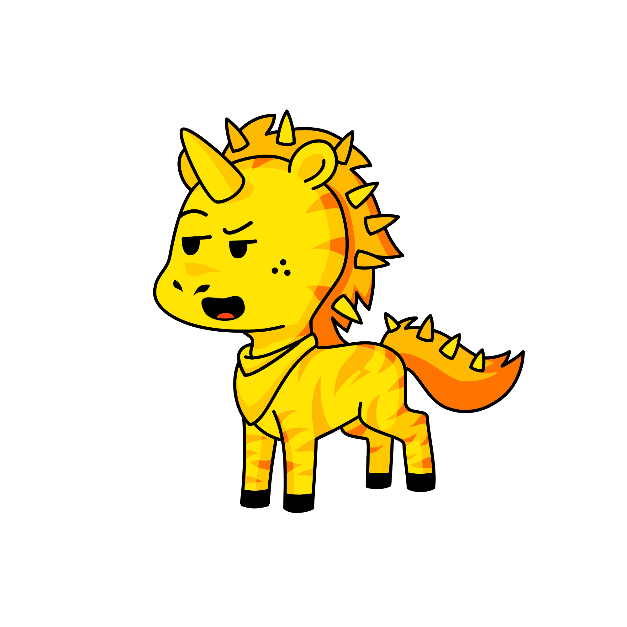 Banana Jay, the unicorn