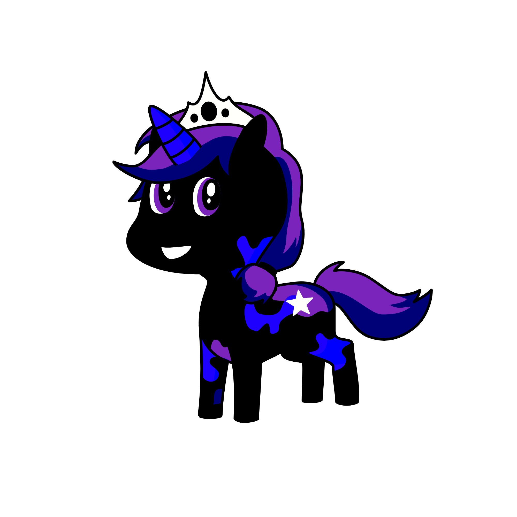 Luna, the unicorn