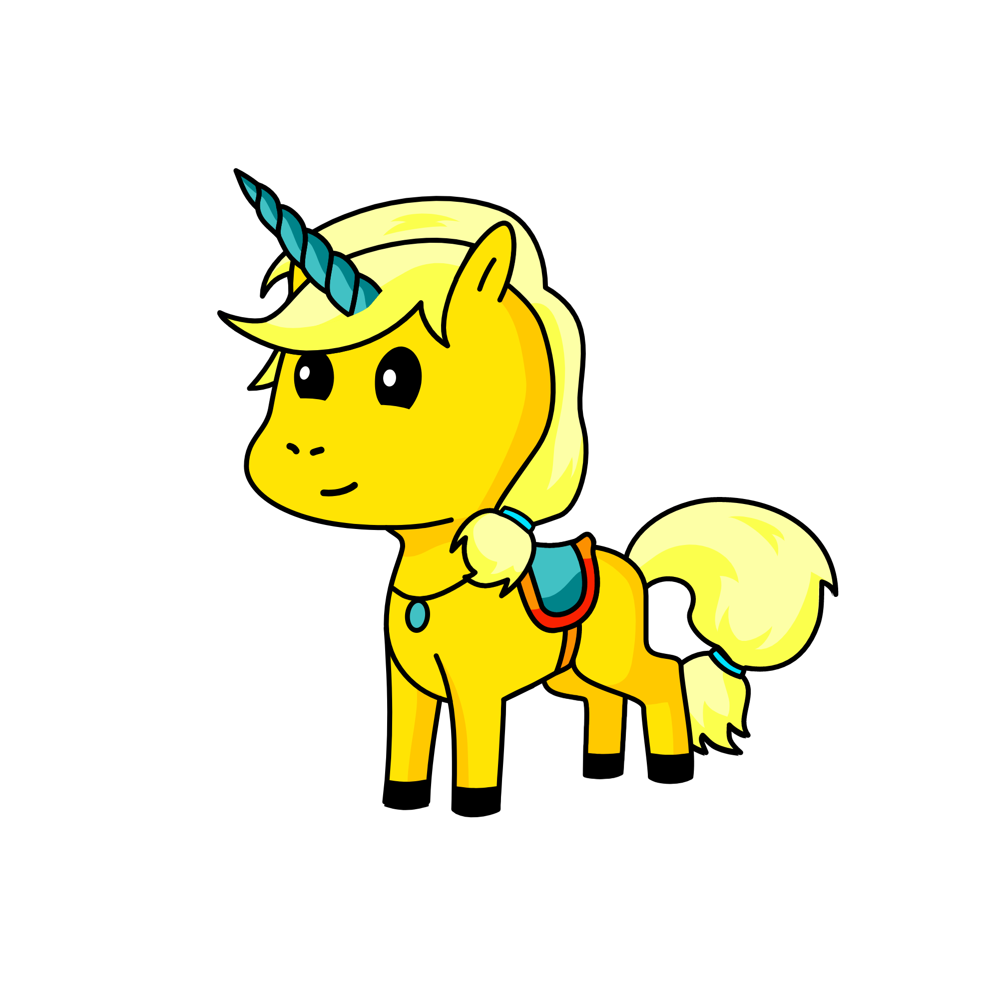 Sunshine, the unicorn