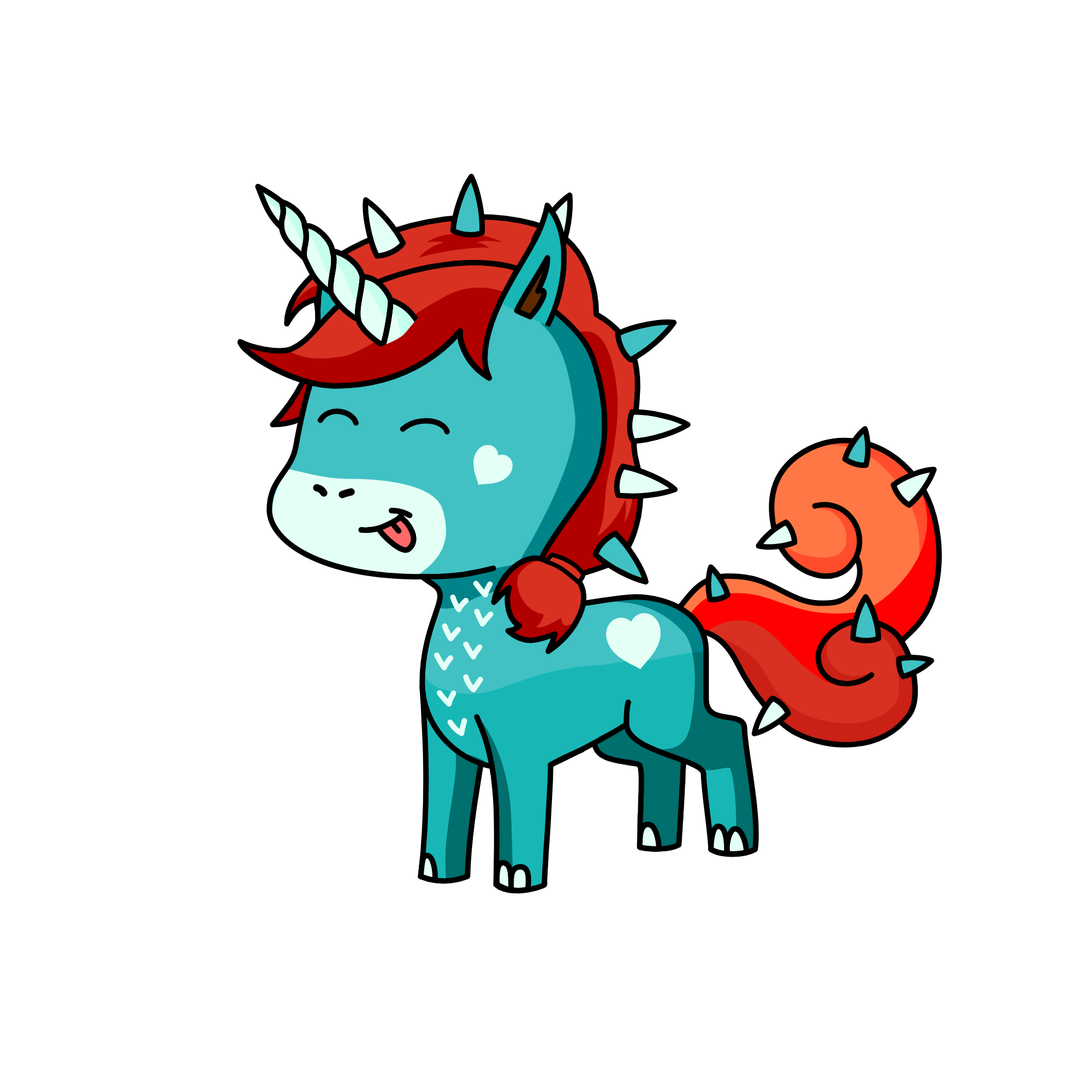 Snowy, the unicorn