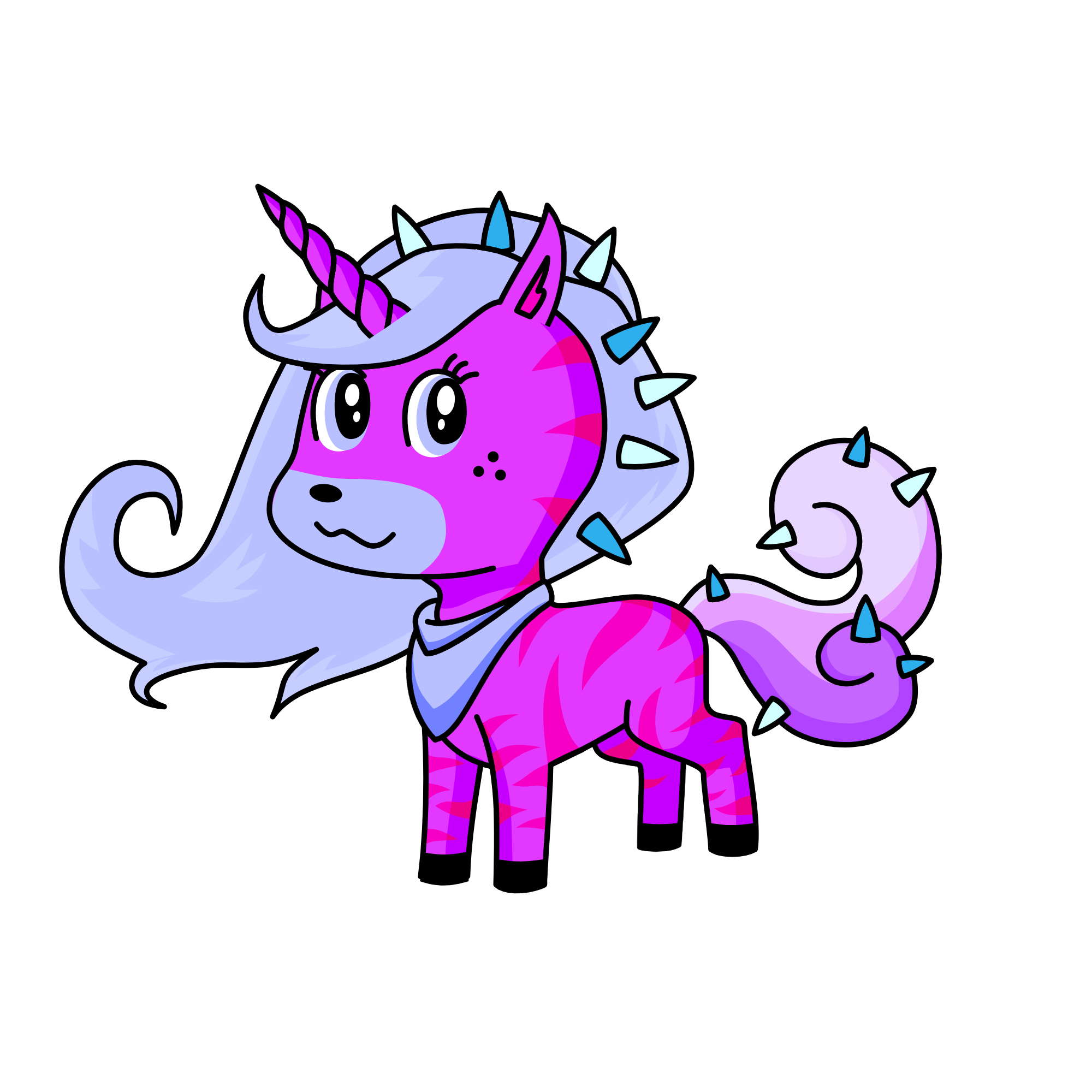 pinky, the unicorn
