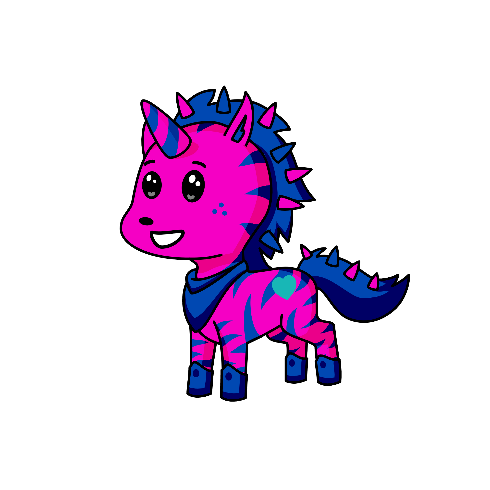 cotten candy boy, the unicorn