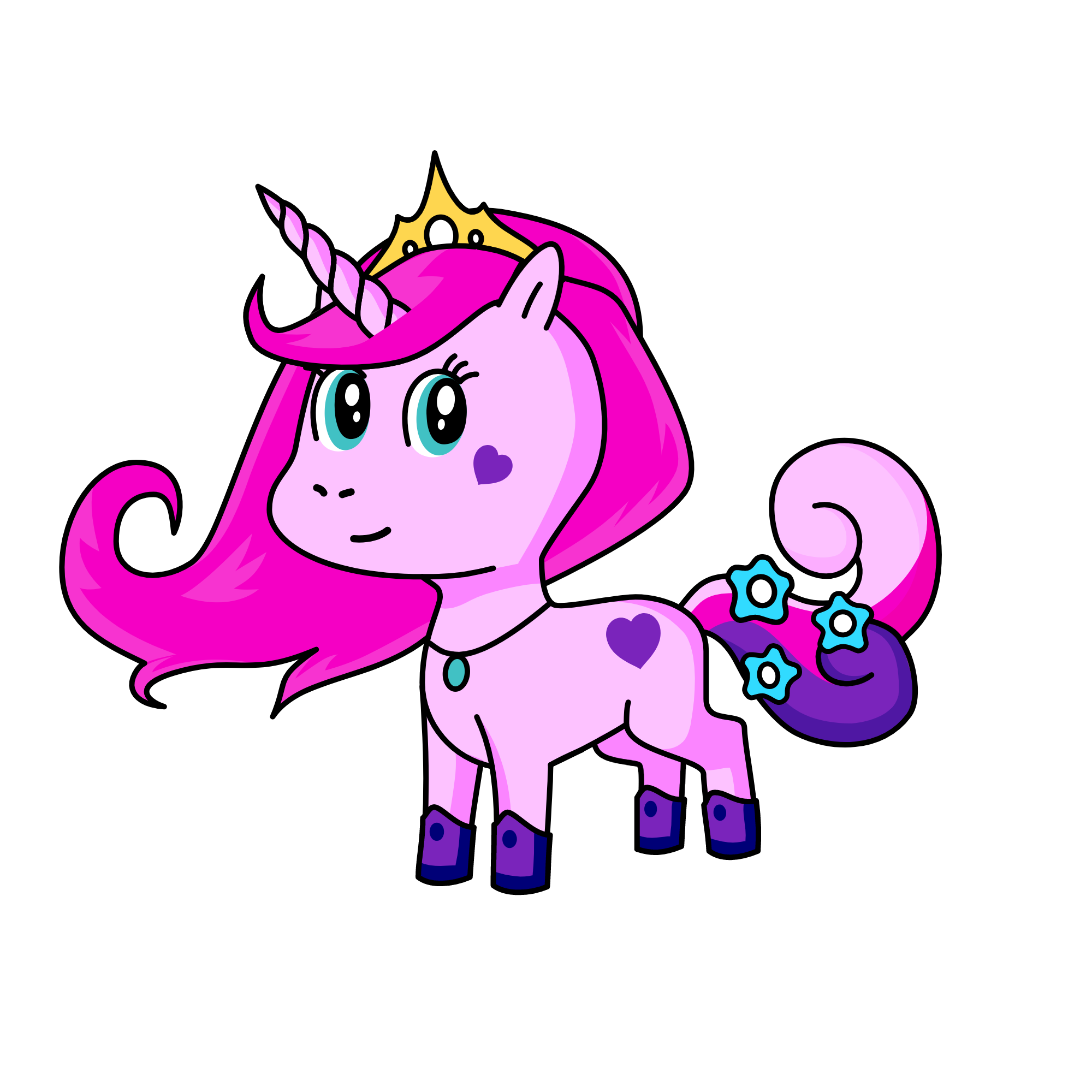 Princess lovely, the unicorn