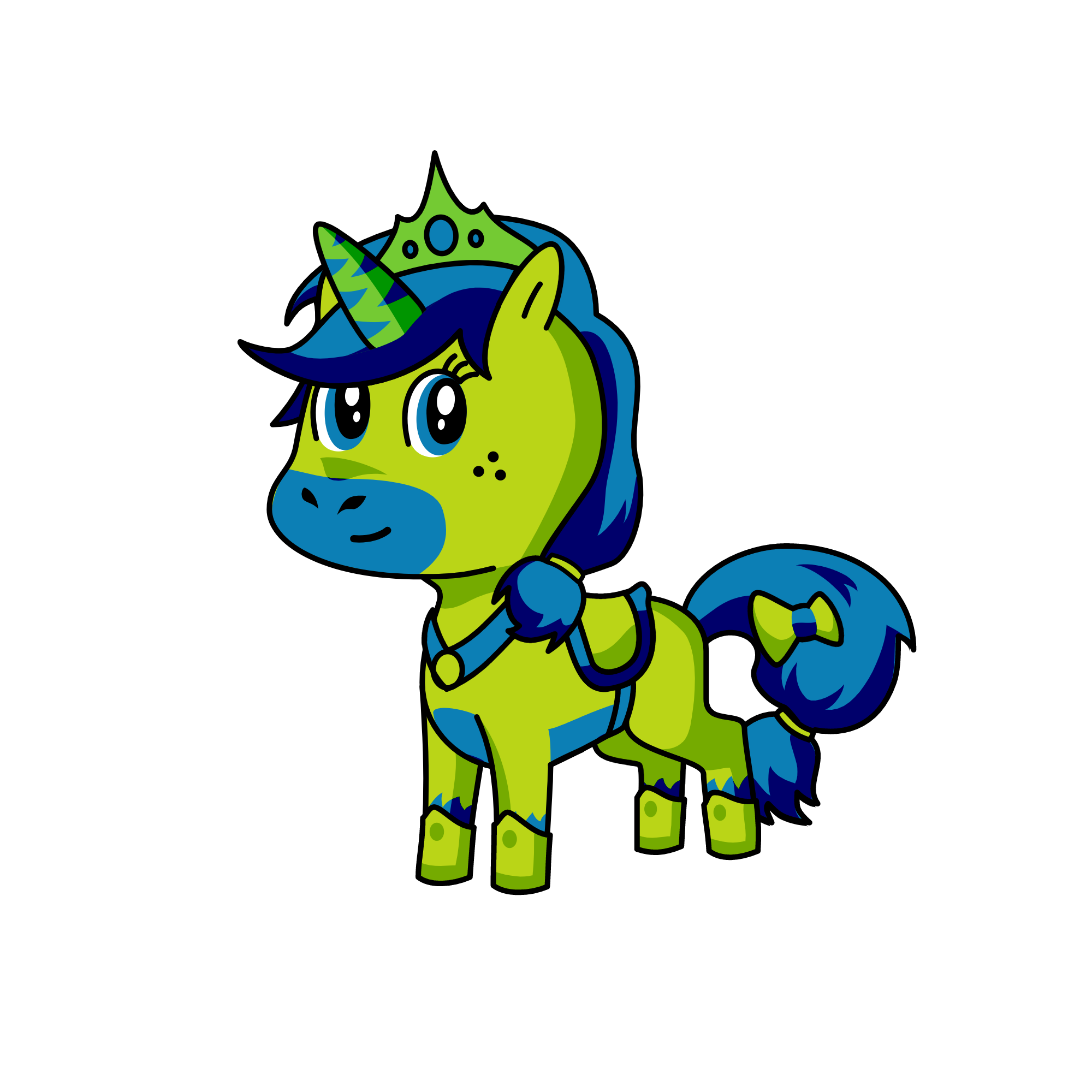BLUEGREEN, the unicorn