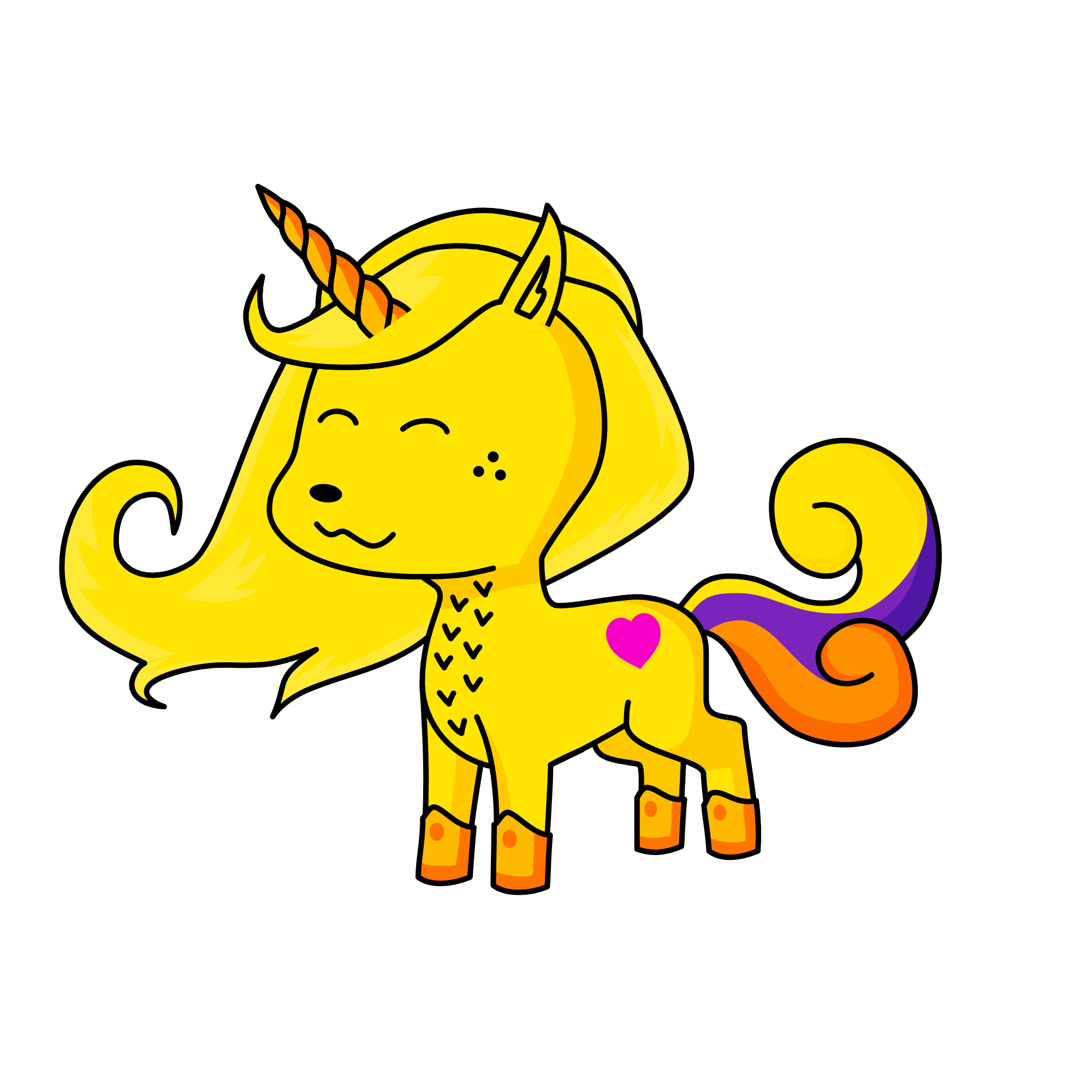 flutsher shi, the unicorn