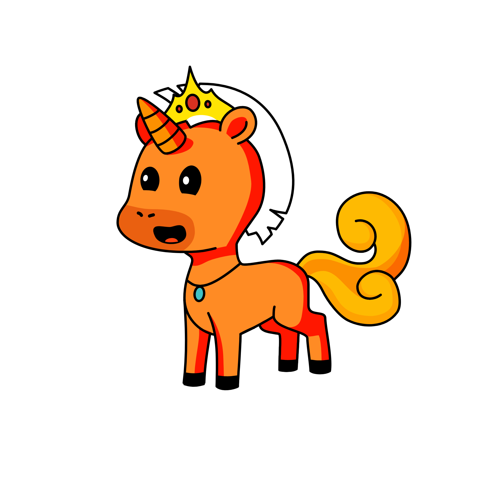 naruto, the unicorn