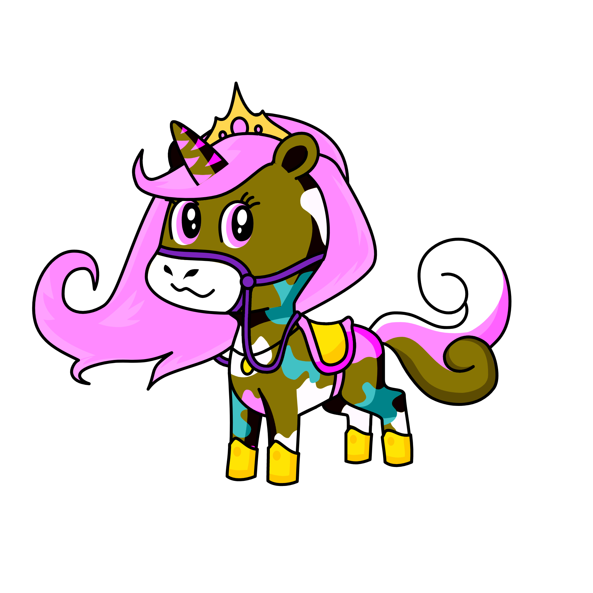 Ice Cream Queen, the unicorn