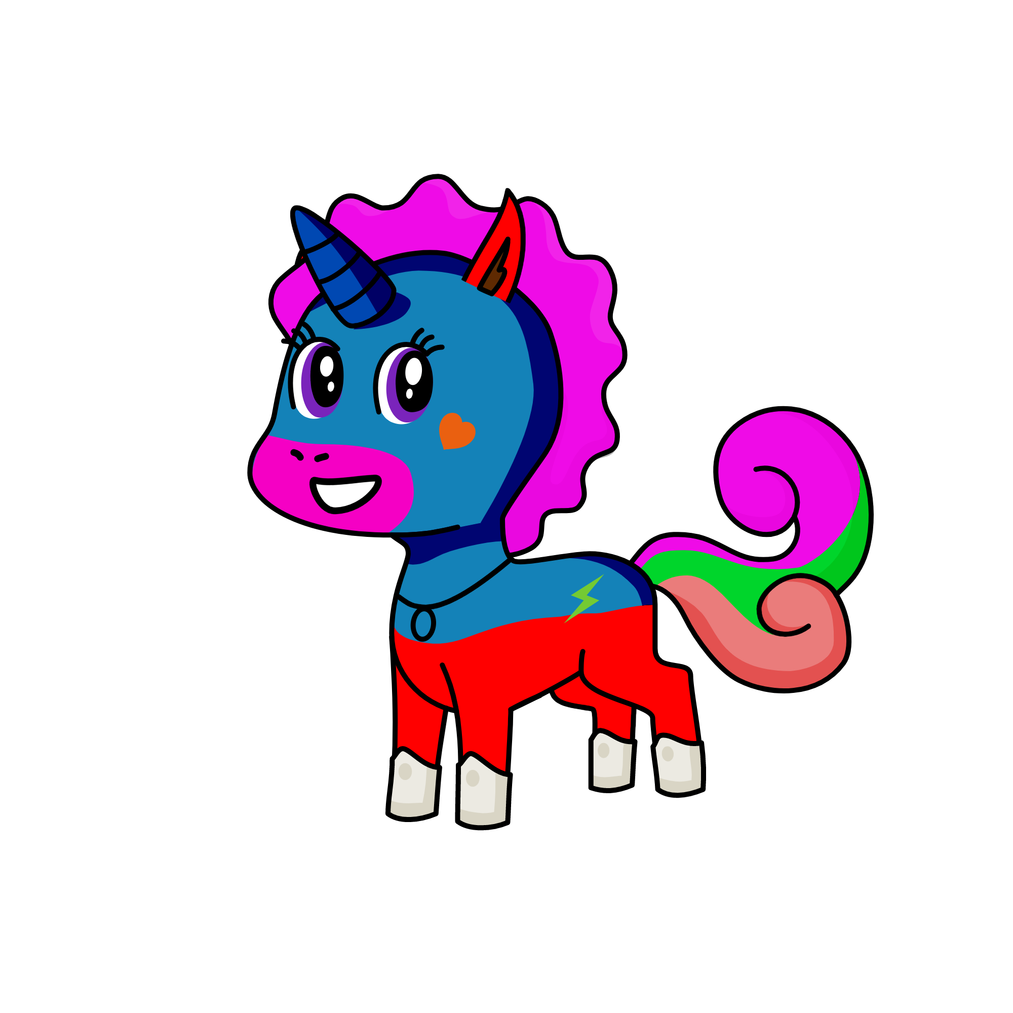 fune birds, the unicorn