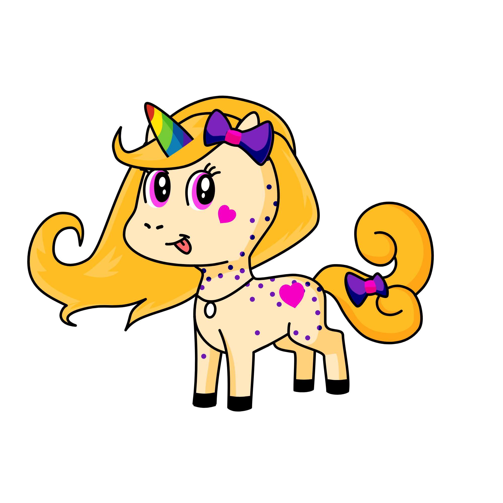 Krystel, the unicorn