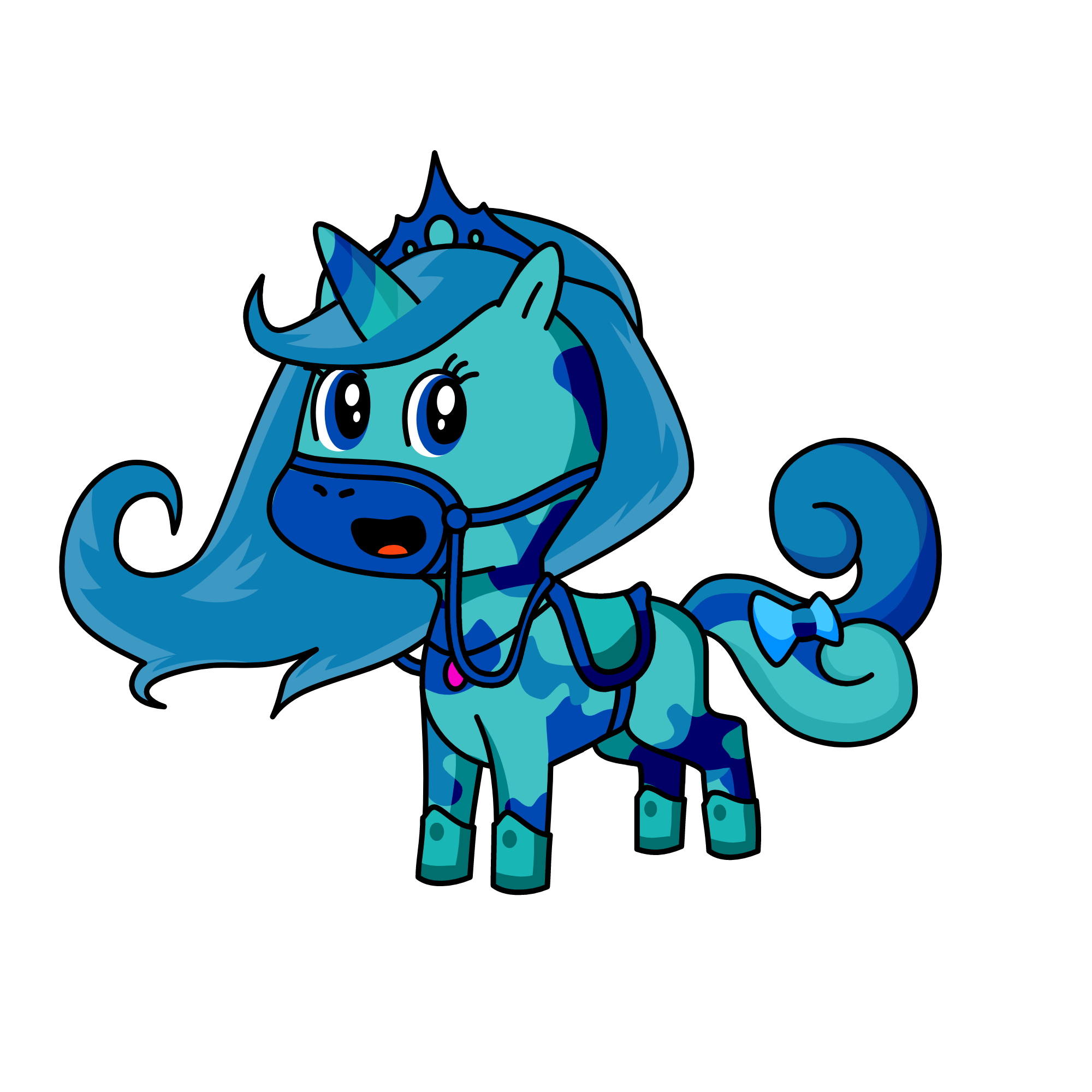 princess frozena, the unicorn