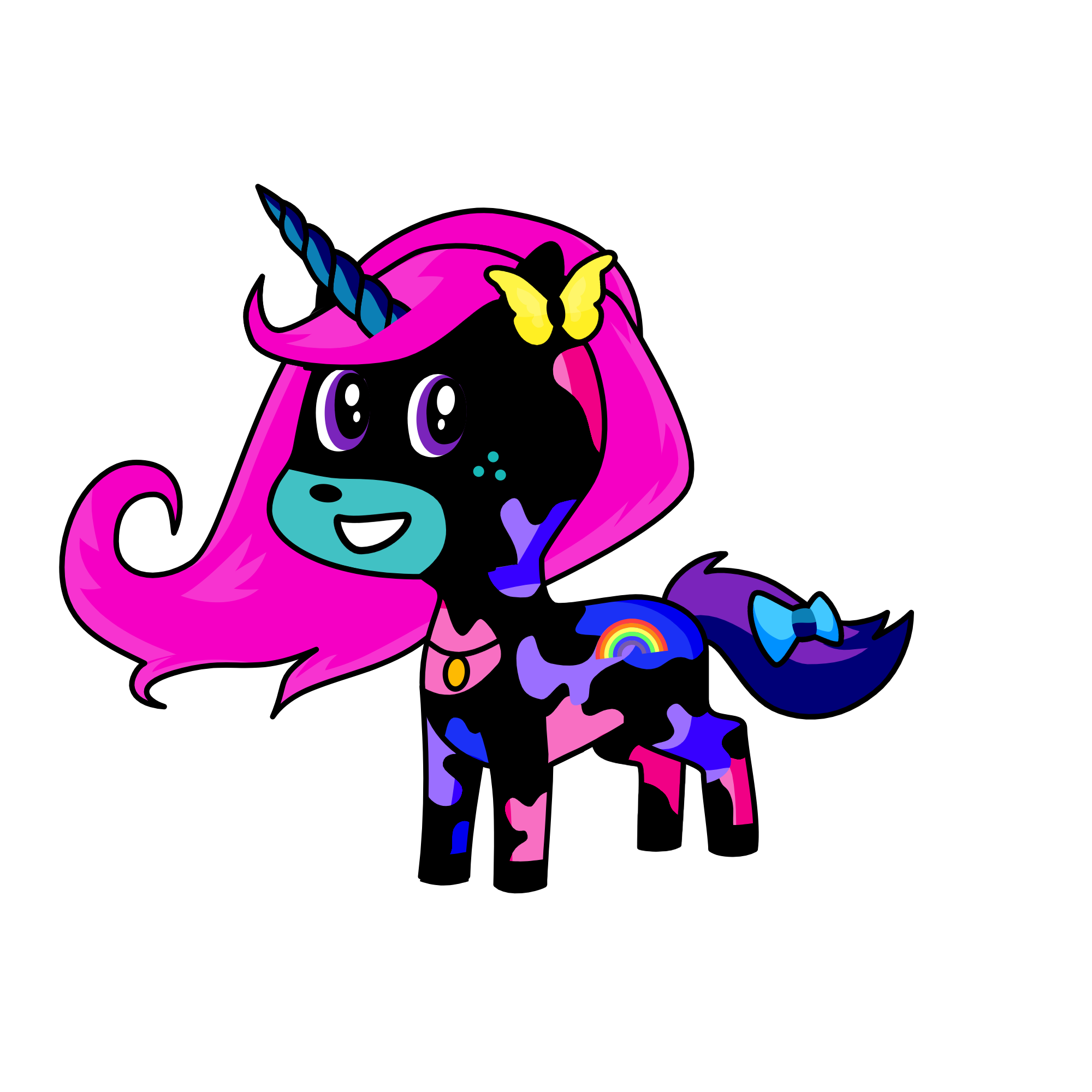Galaxy, the unicorn