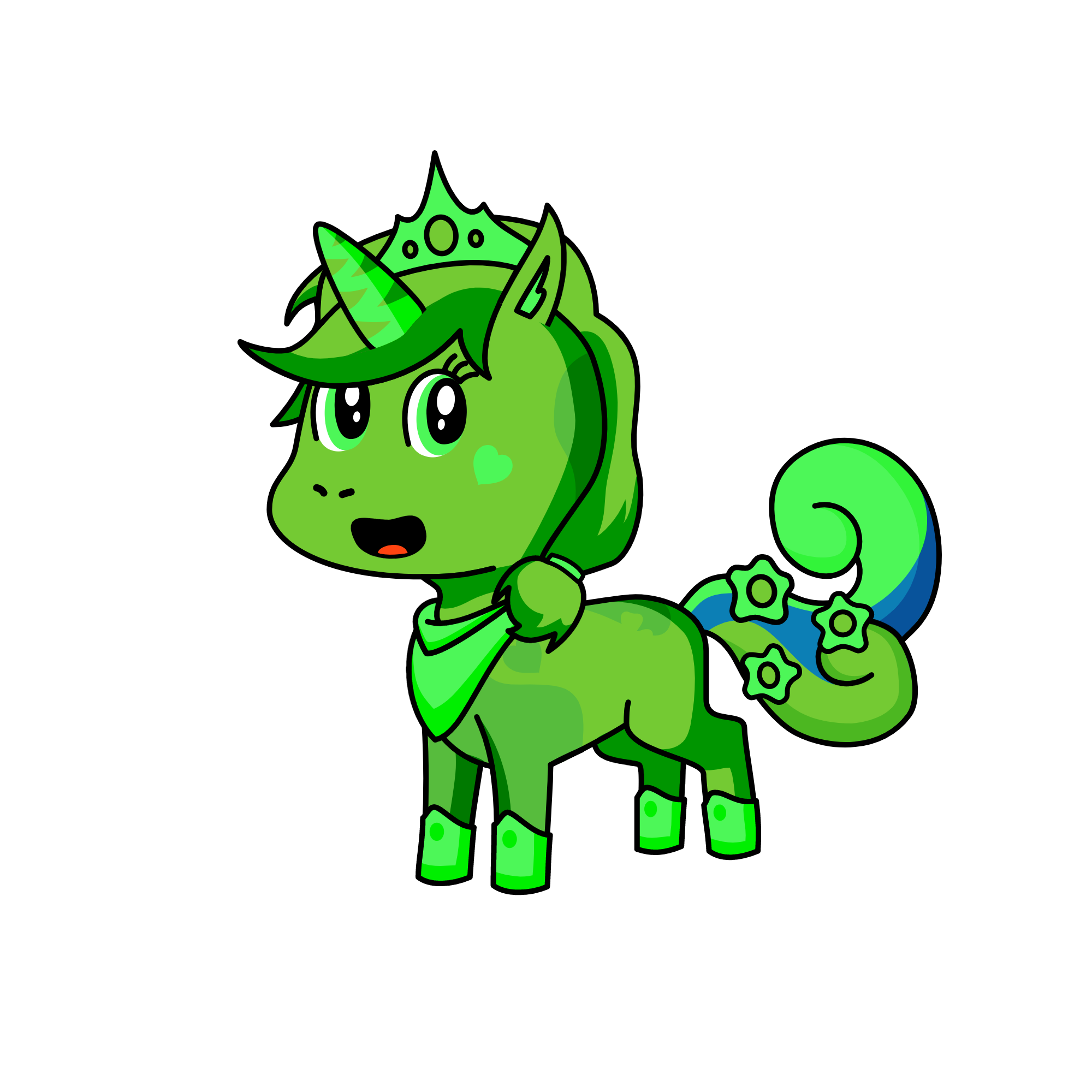 princess thornyplant, the unicorn
