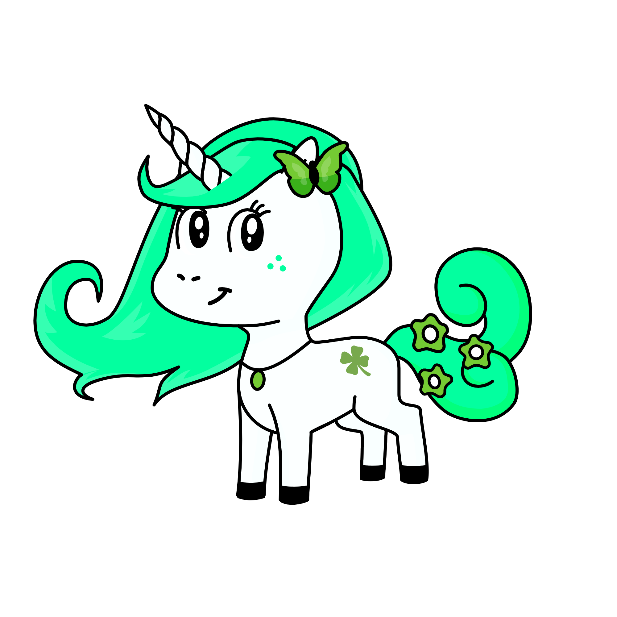 Jasmine, the unicorn