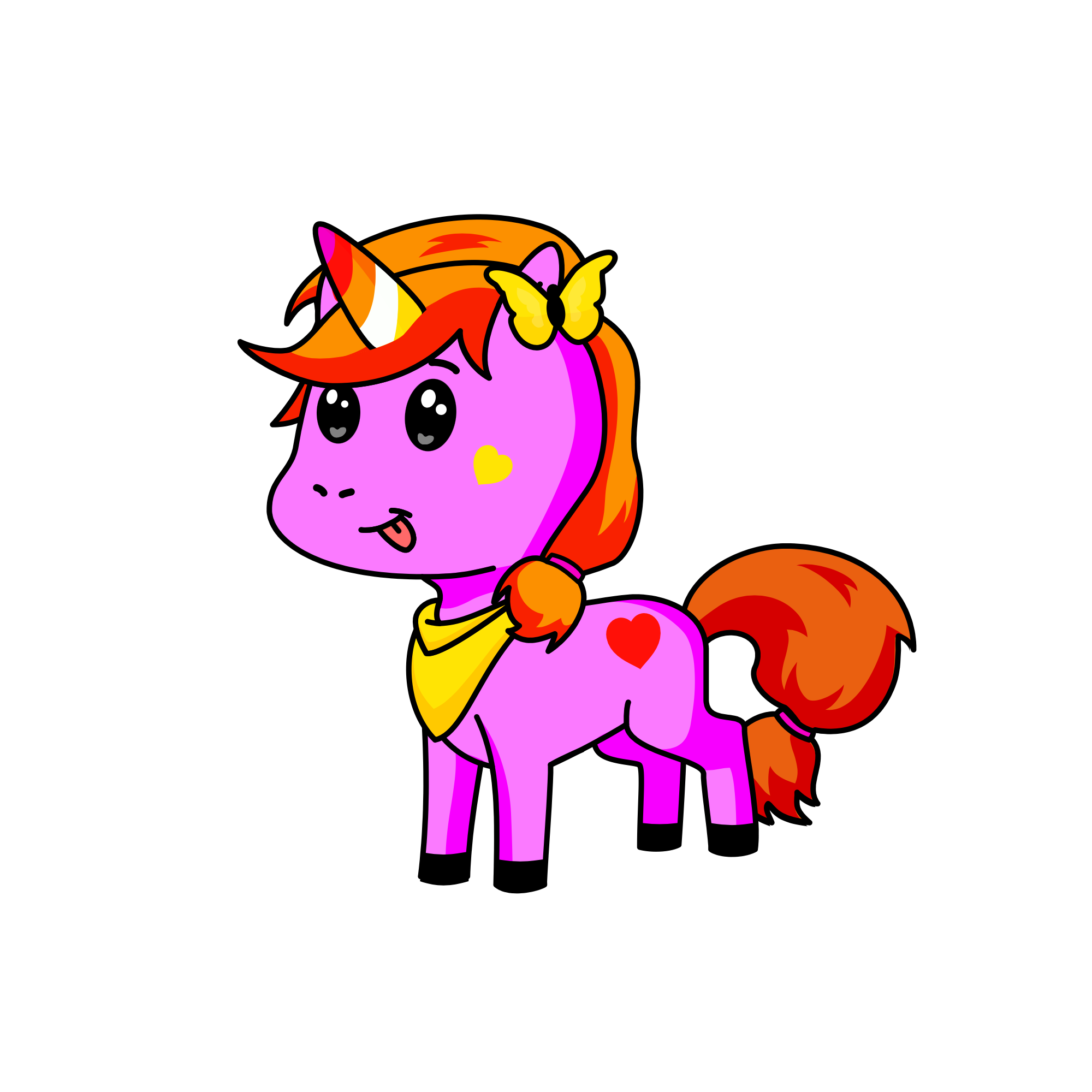 Firefly Heart, the unicorn