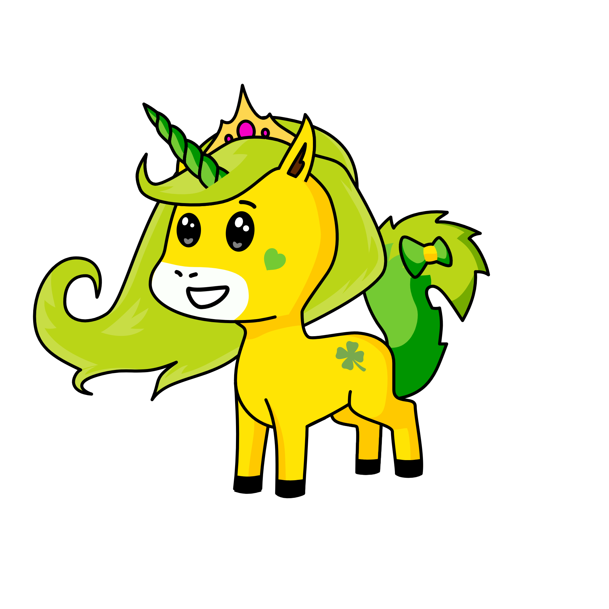 My  Omg, the unicorn