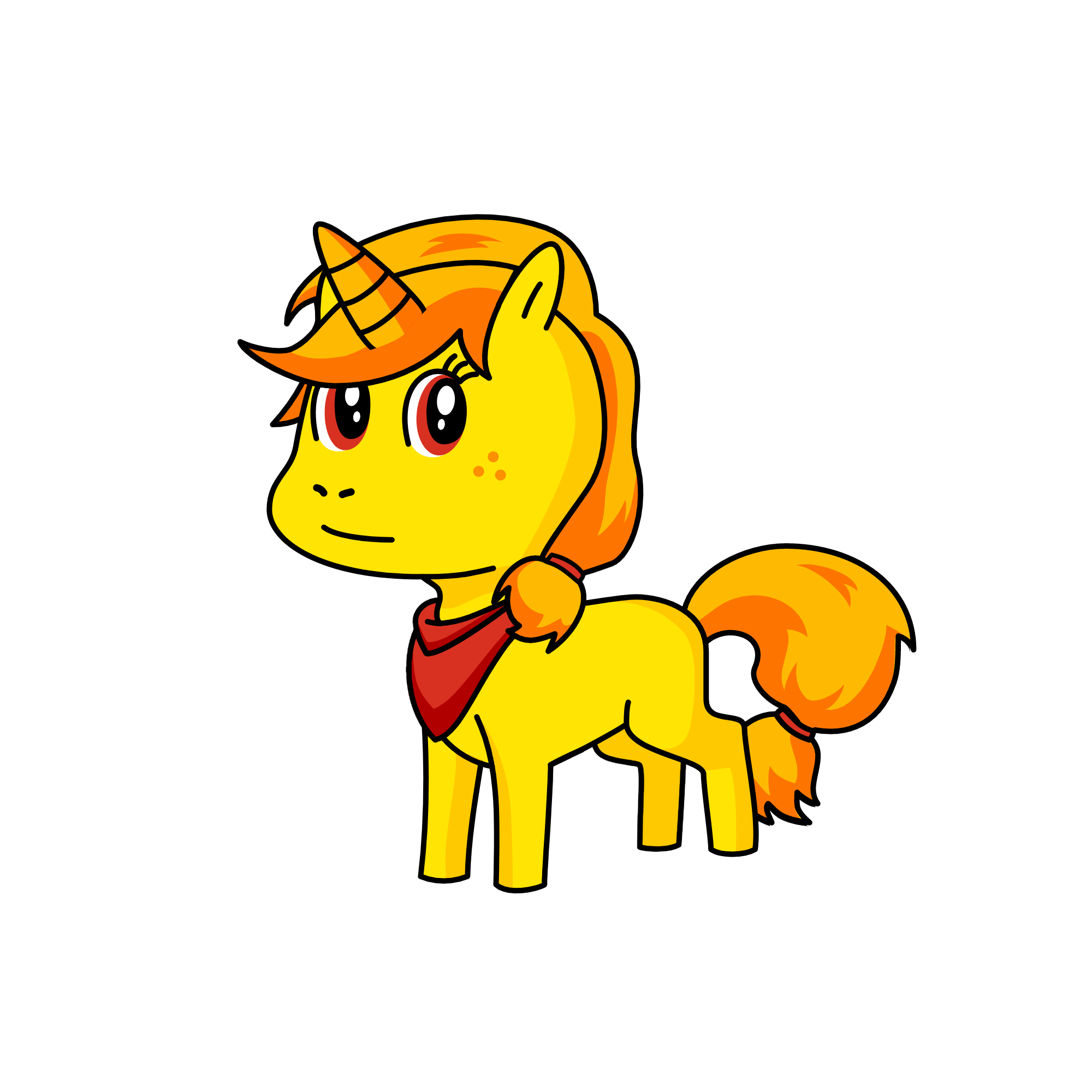 Applejack, the unicorn