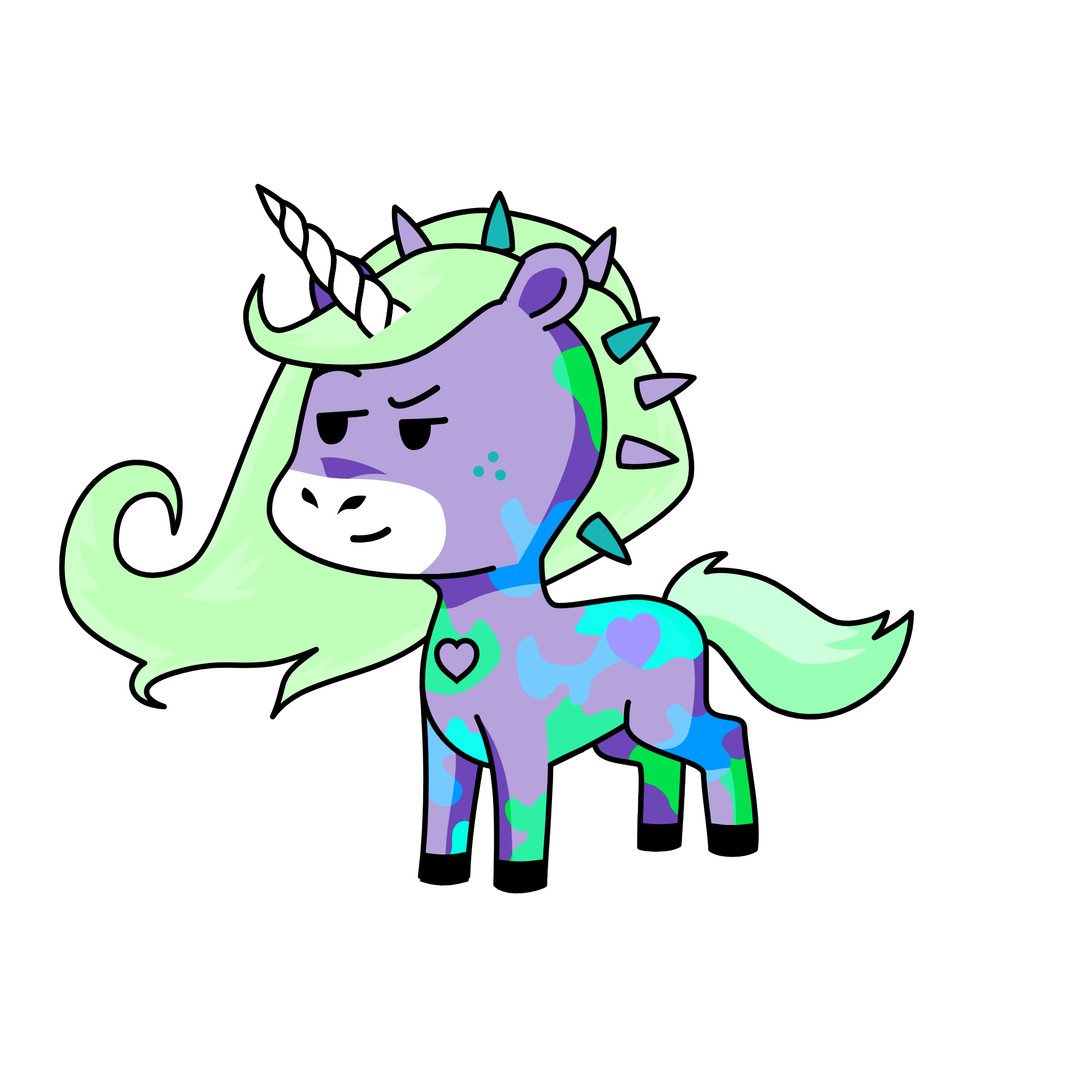 Elvis Presley, the unicorn