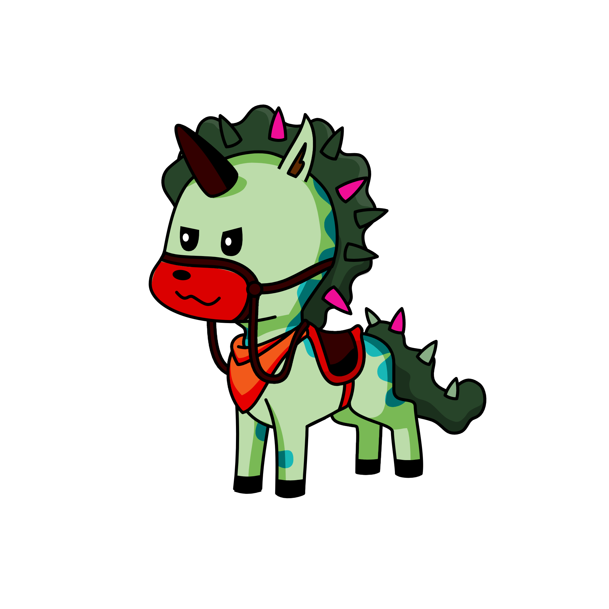 scary, the unicorn