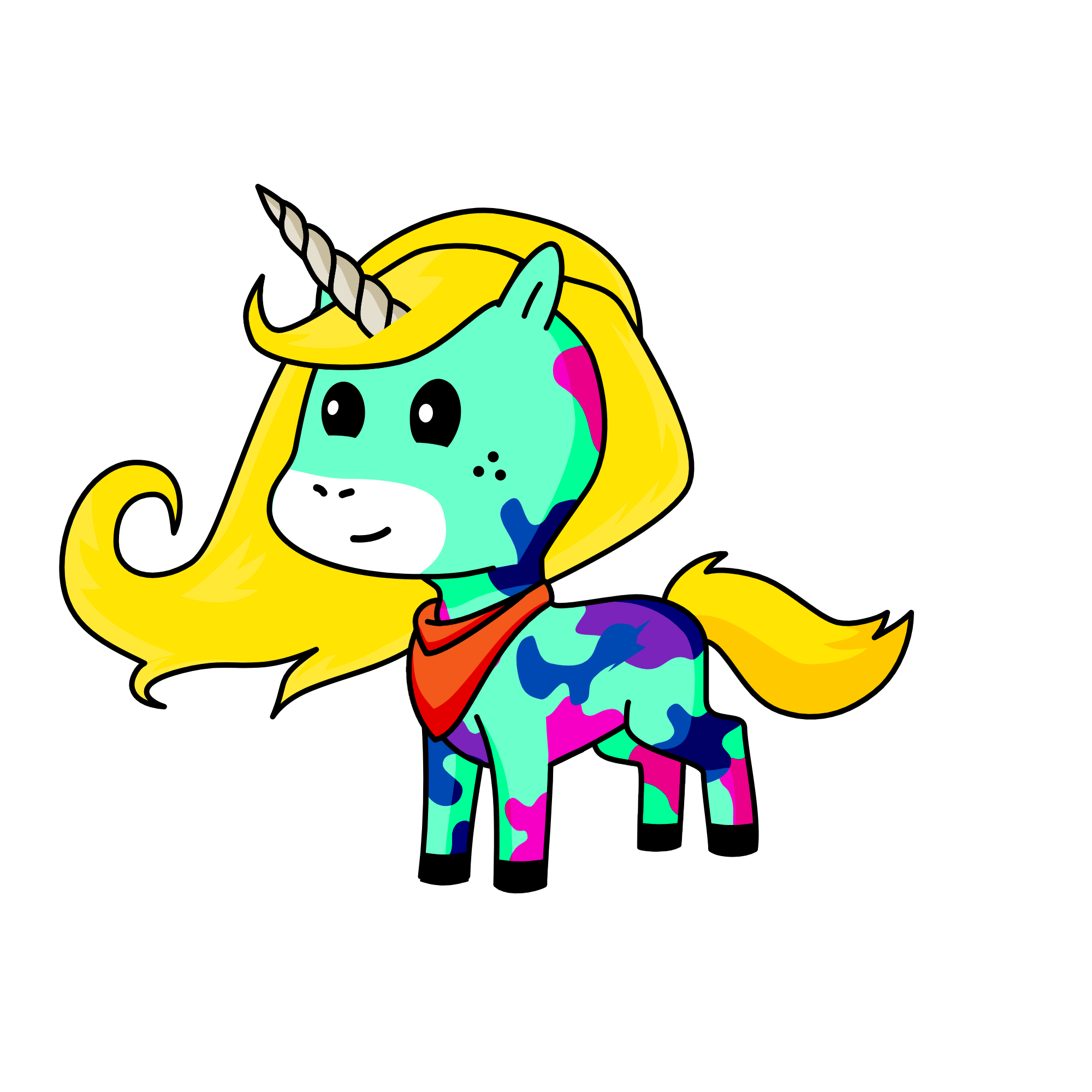 Rangerina, the unicorn