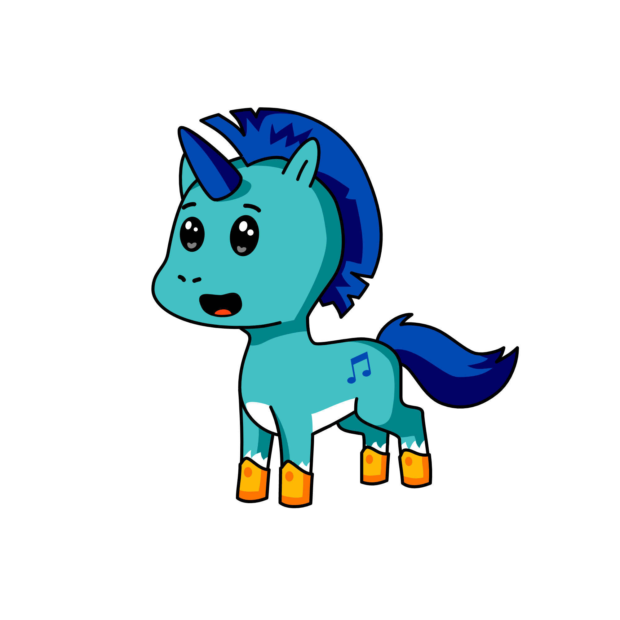 unisky, the unicorn