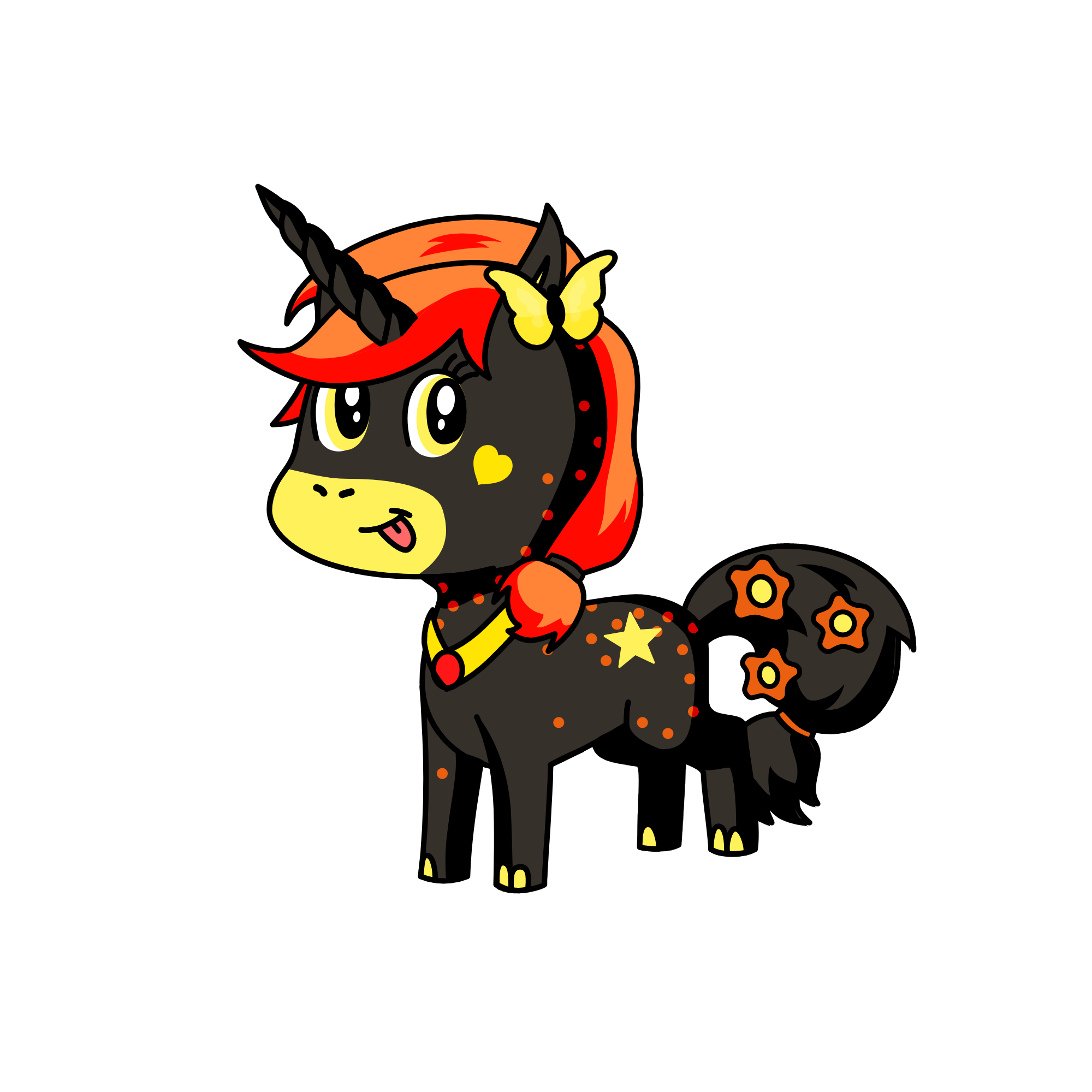 🏵️💛Flower Child of the Night❤️🏵️, the unicorn