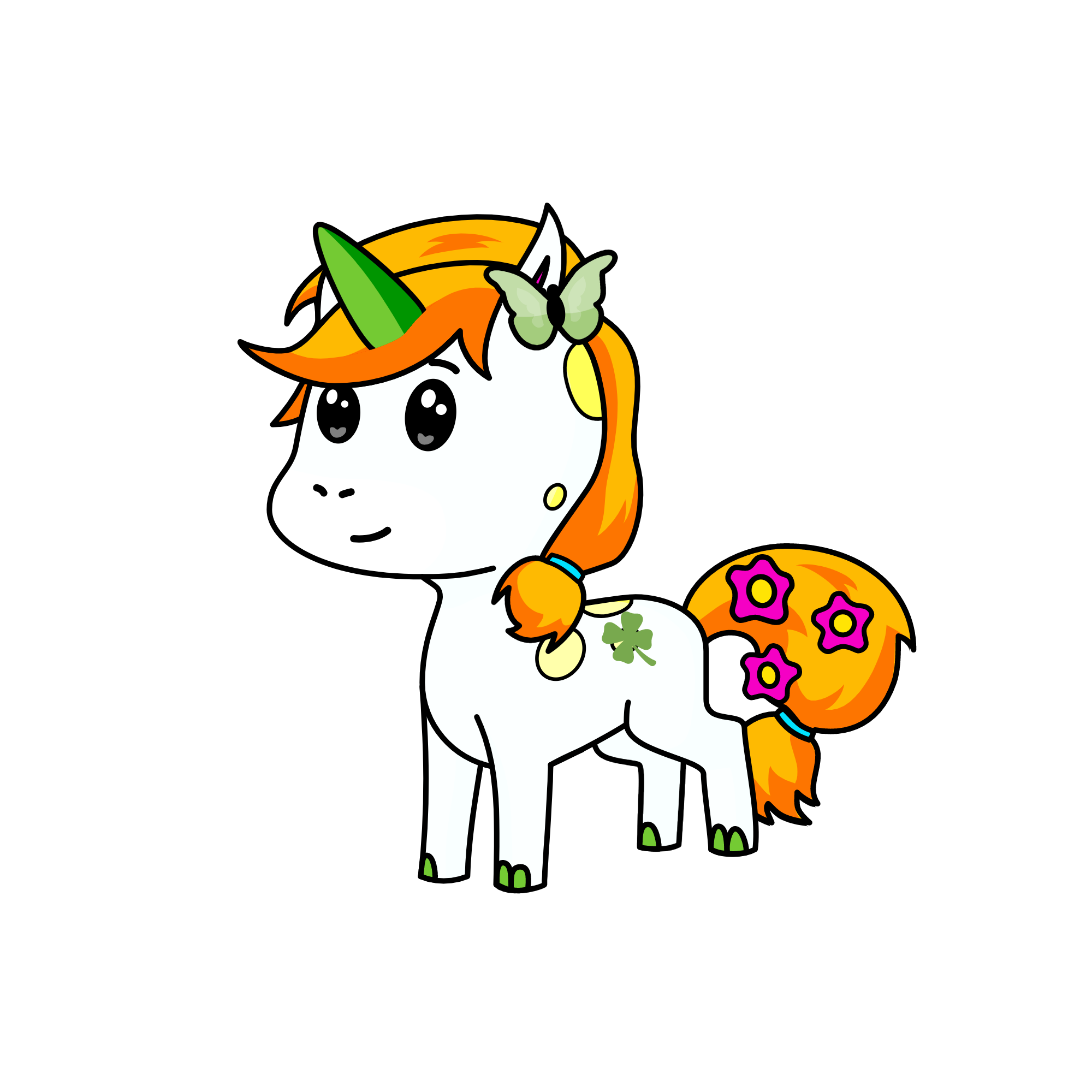 Bam Bam, the unicorn