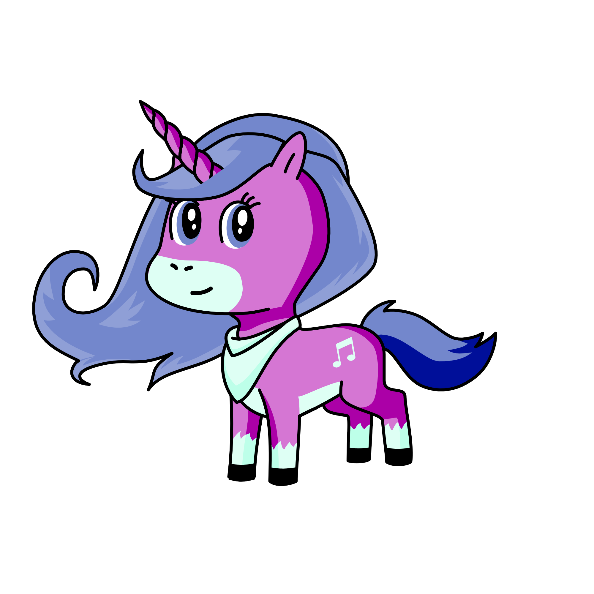 Molodia , the unicorn