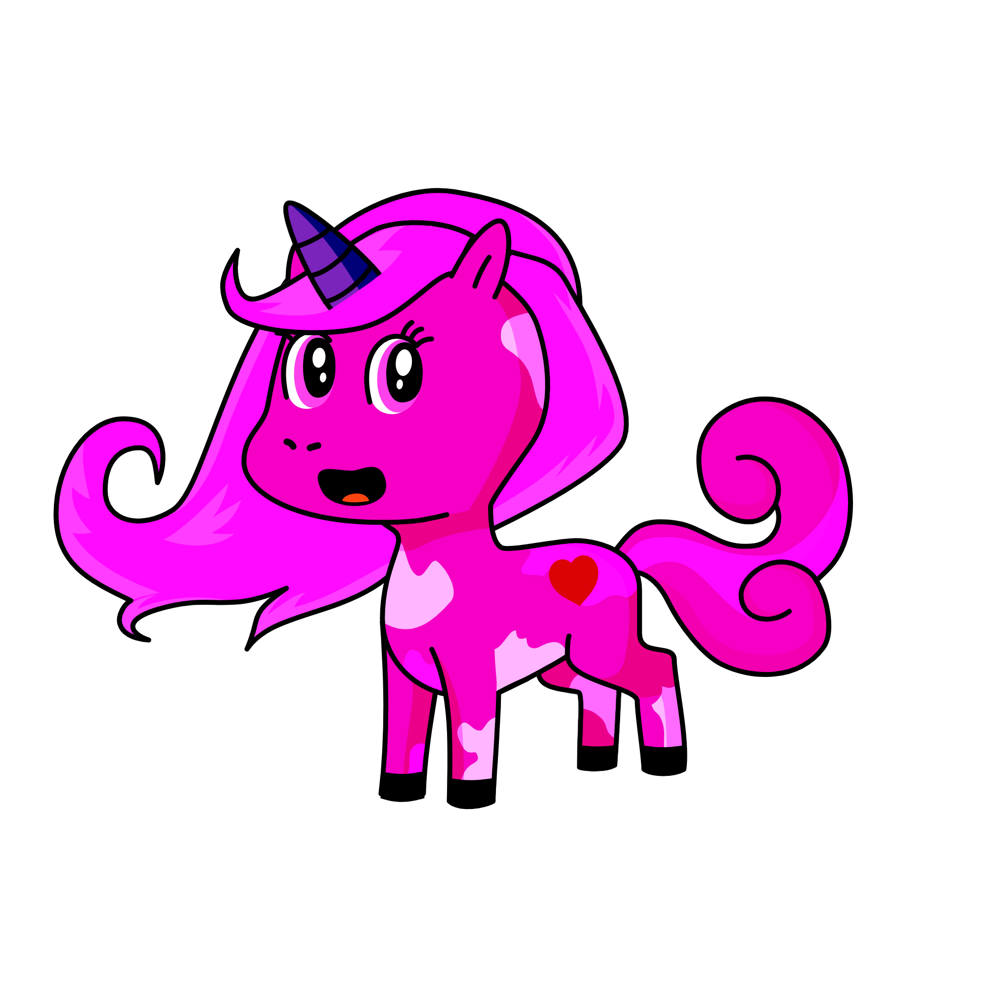 Pinky Pie, the unicorn