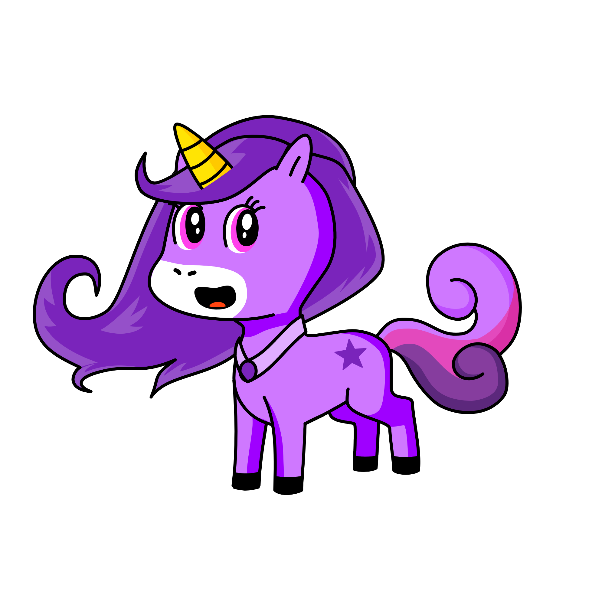 Twilight Sparkles, the unicorn