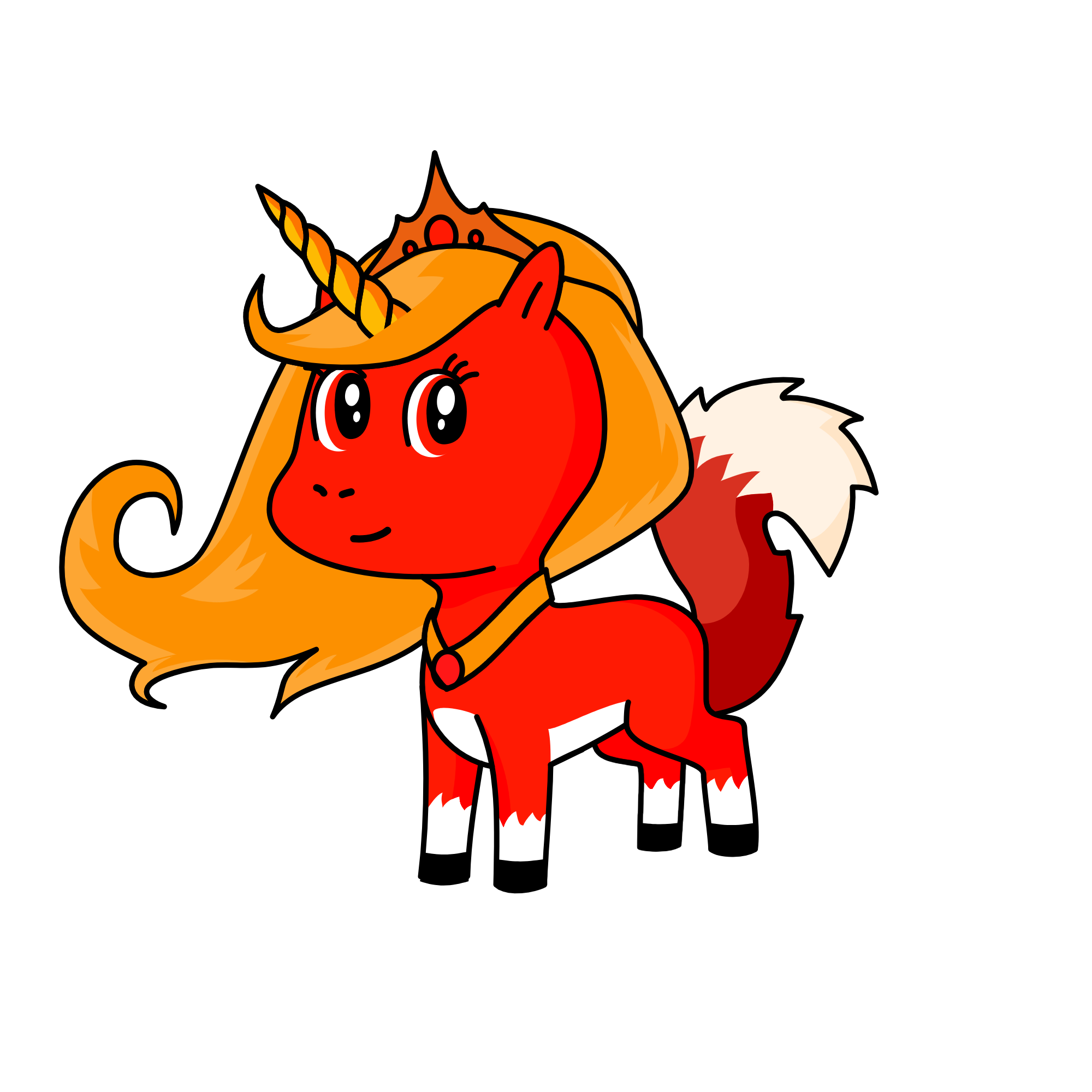 fox tails, the unicorn