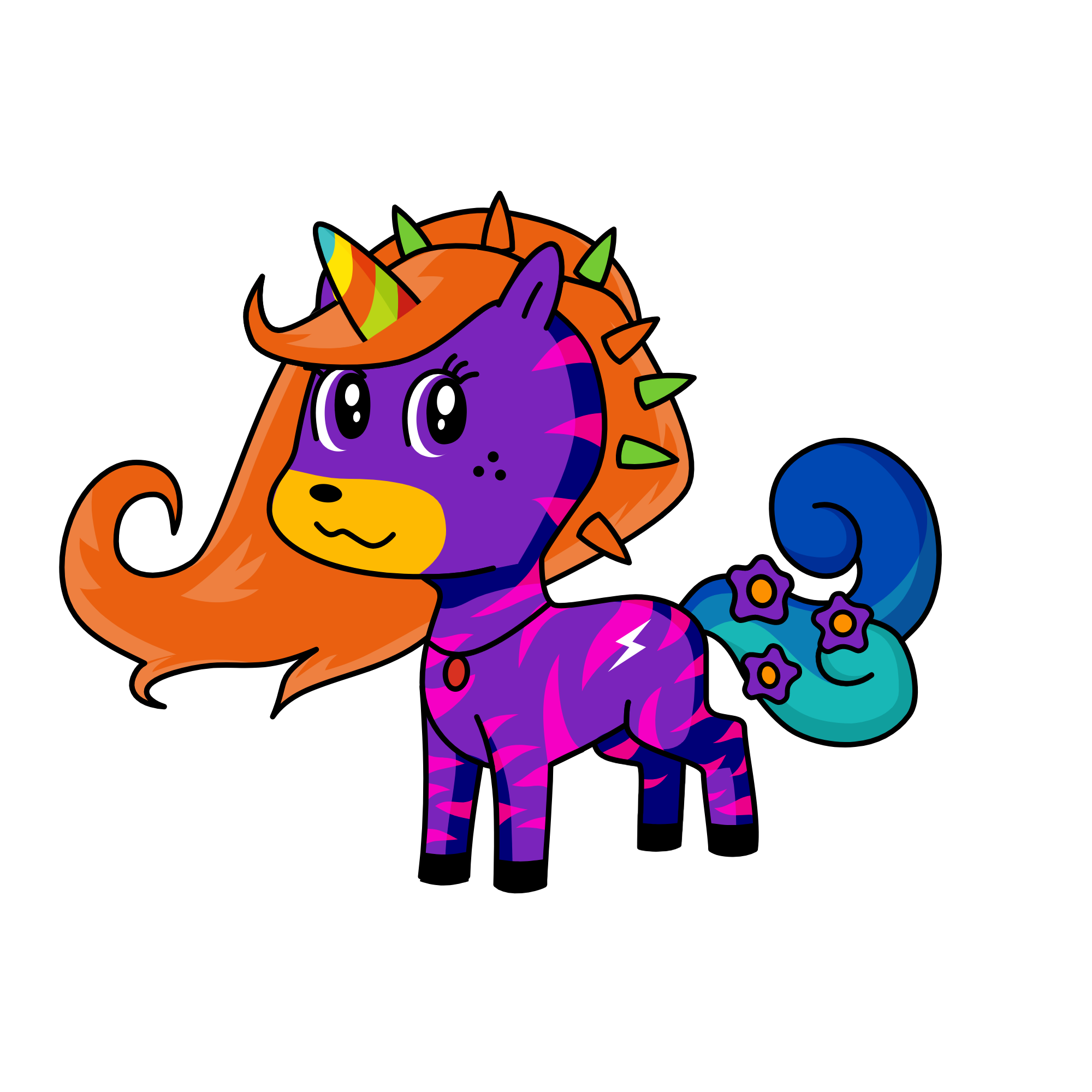 sally, the unicorn